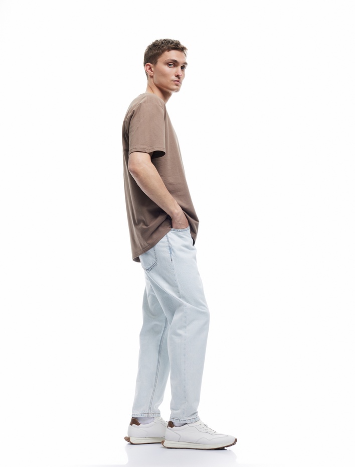  Loose Straight Fit Denim Pantolon - Loose Straight Fit Jeans