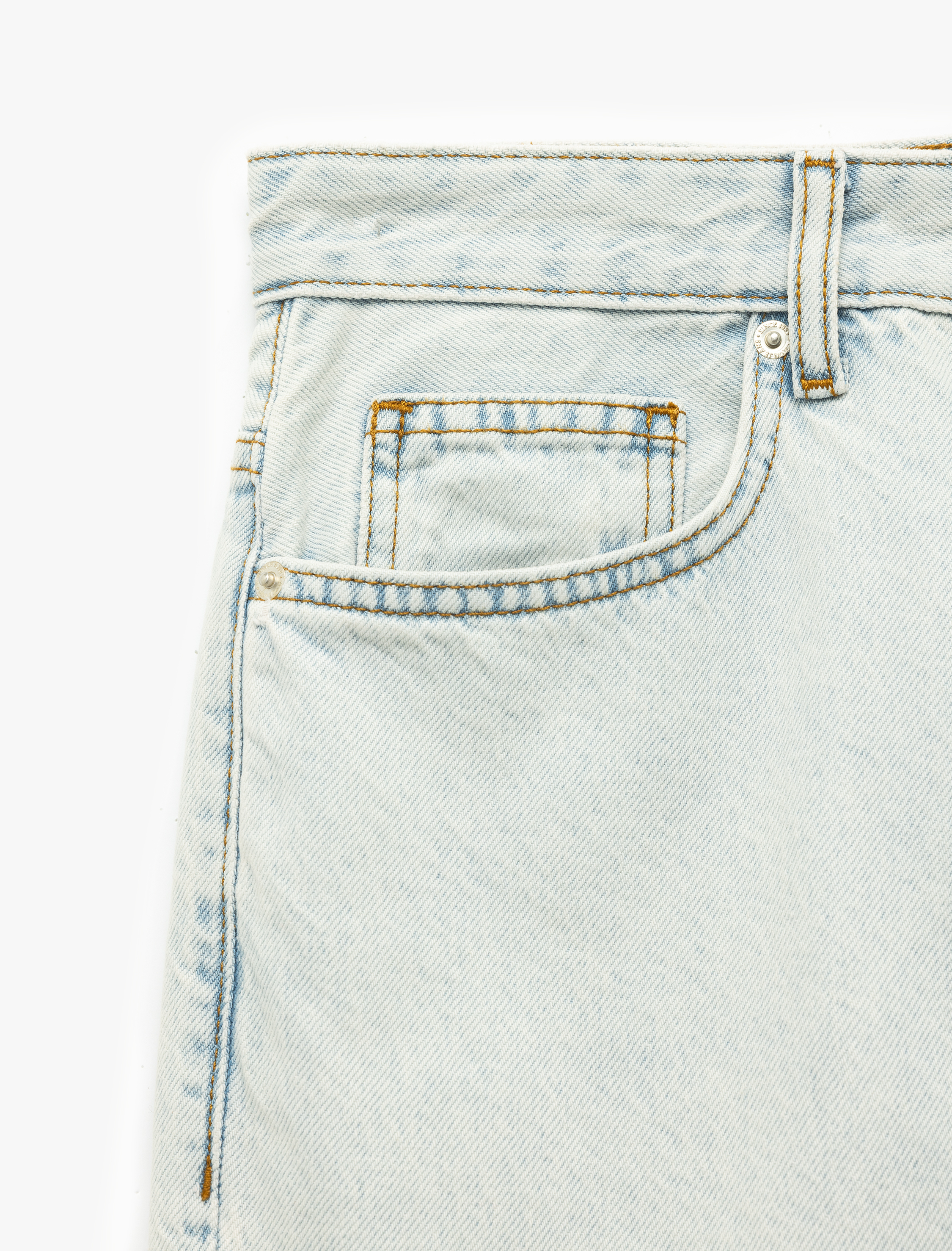   Loose Straight Fit Denim Pantolon - Loose Straight Fit Jeans