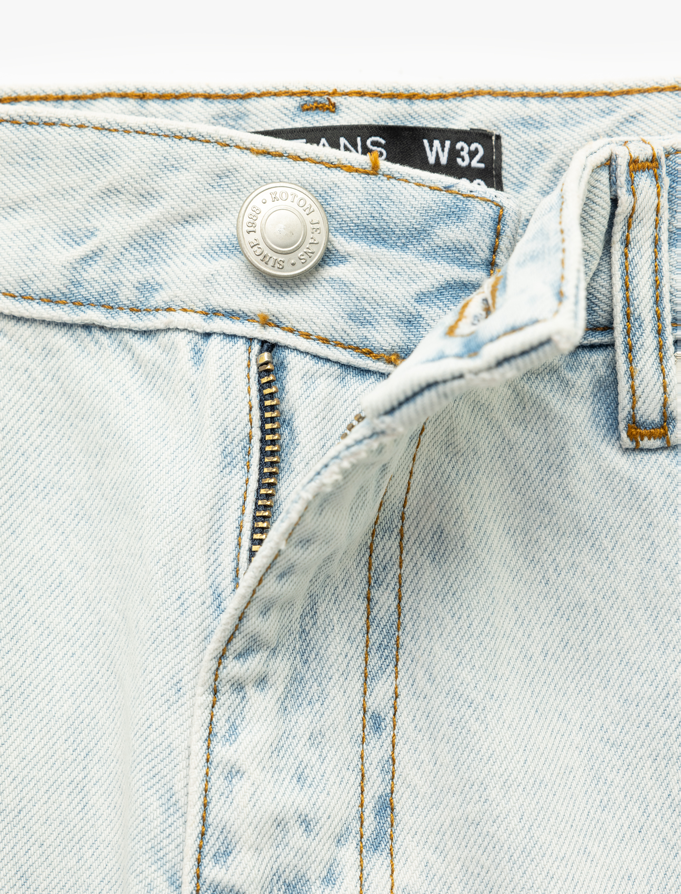   Loose Straight Fit Denim Pantolon - Loose Straight Fit Jeans