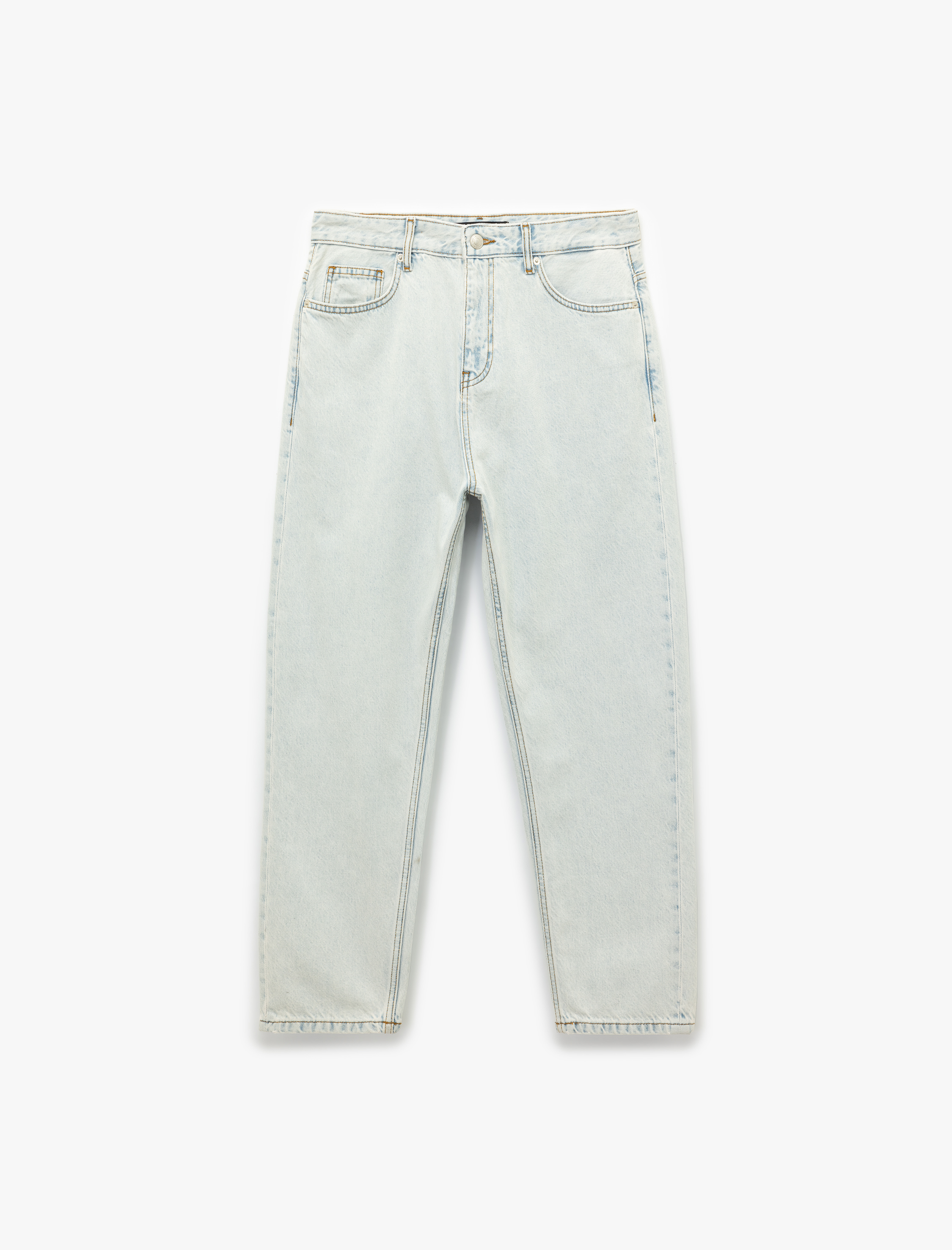   Loose Straight Fit Denim Pantolon - Loose Straight Fit Jeans