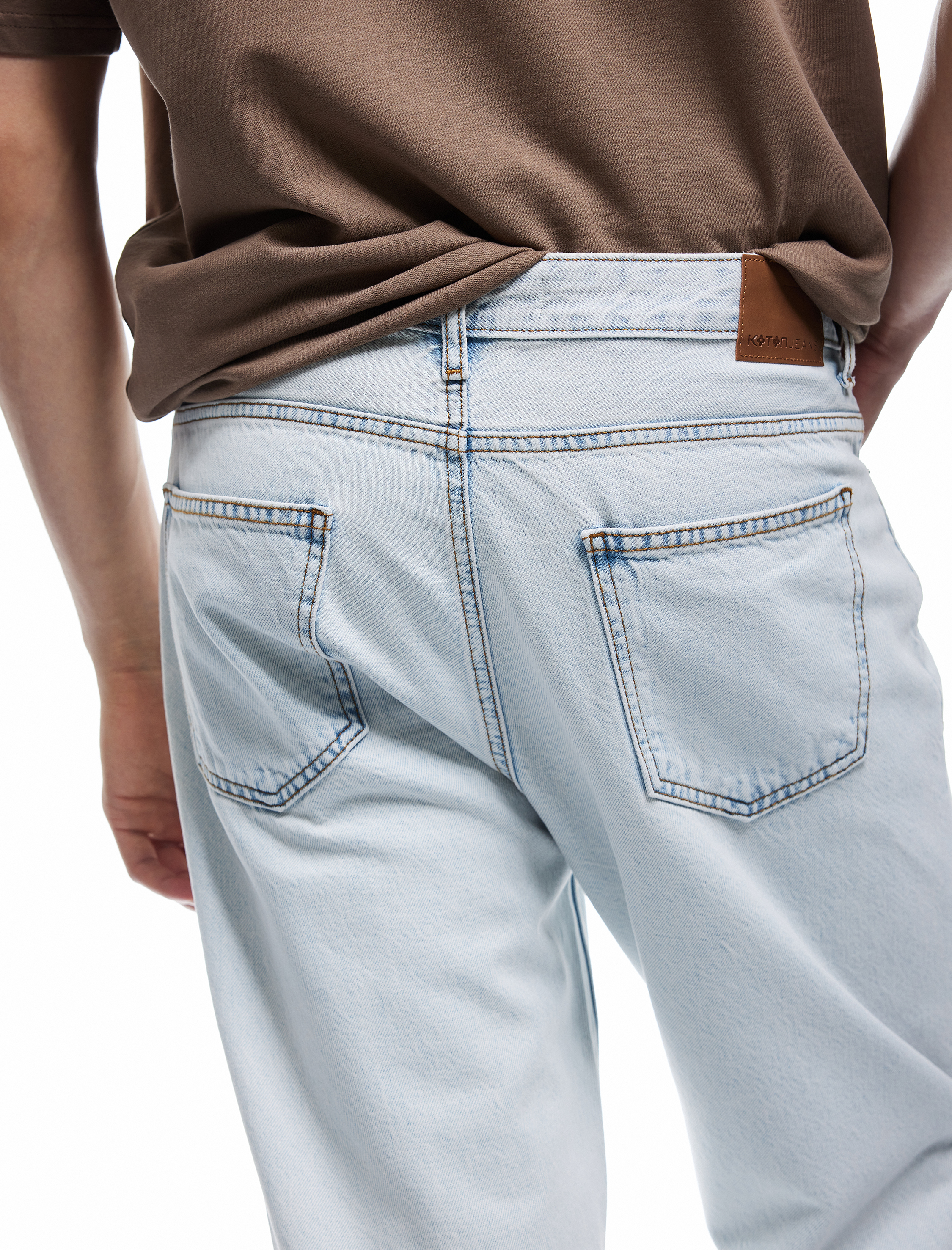   Loose Straight Fit Denim Pantolon - Loose Straight Fit Jeans