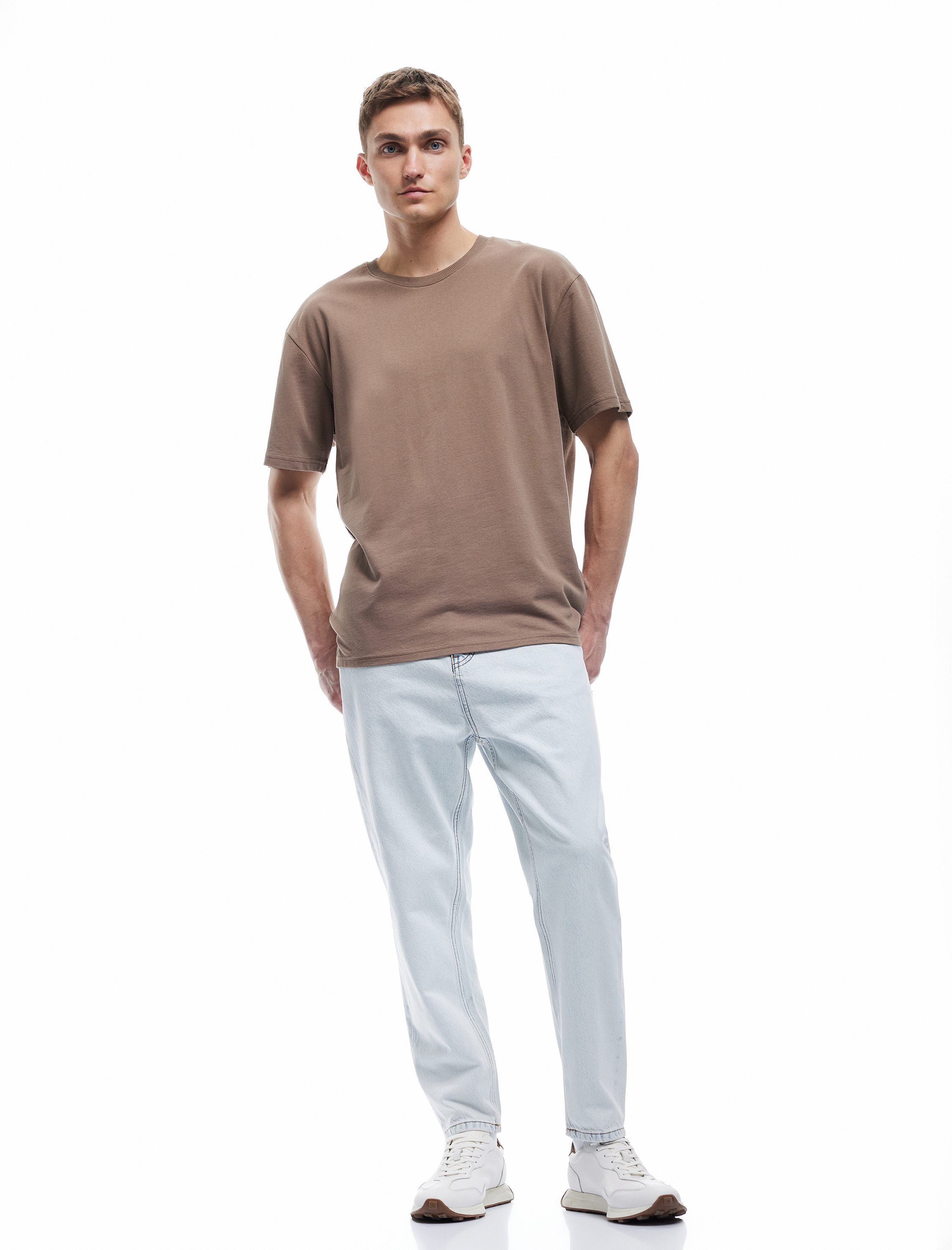   Loose Straight Fit Denim Pantolon - Loose Straight Fit Jeans