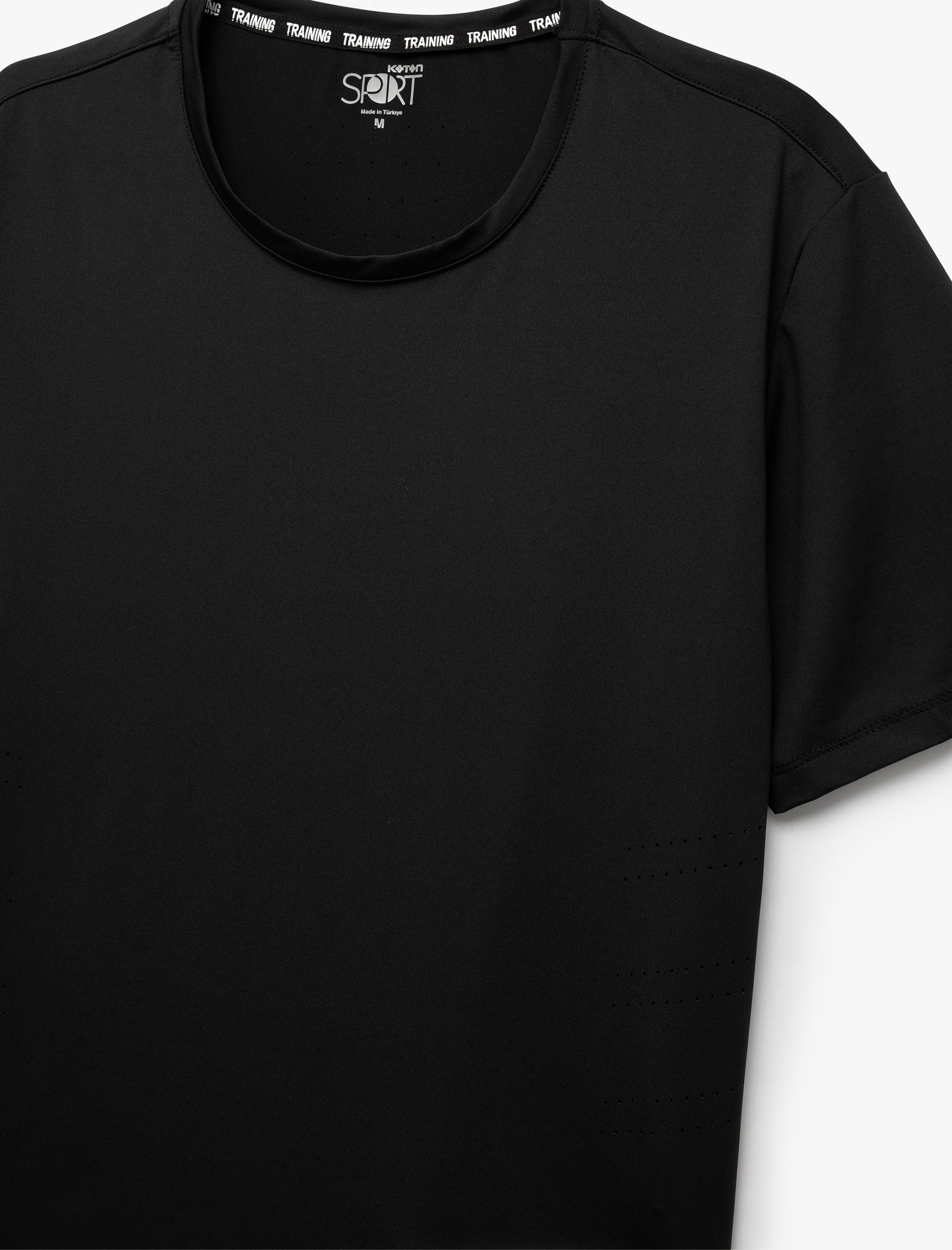   Kısa Kollu Regular Fit Bisiklet Yaka Basic Spor Tişört