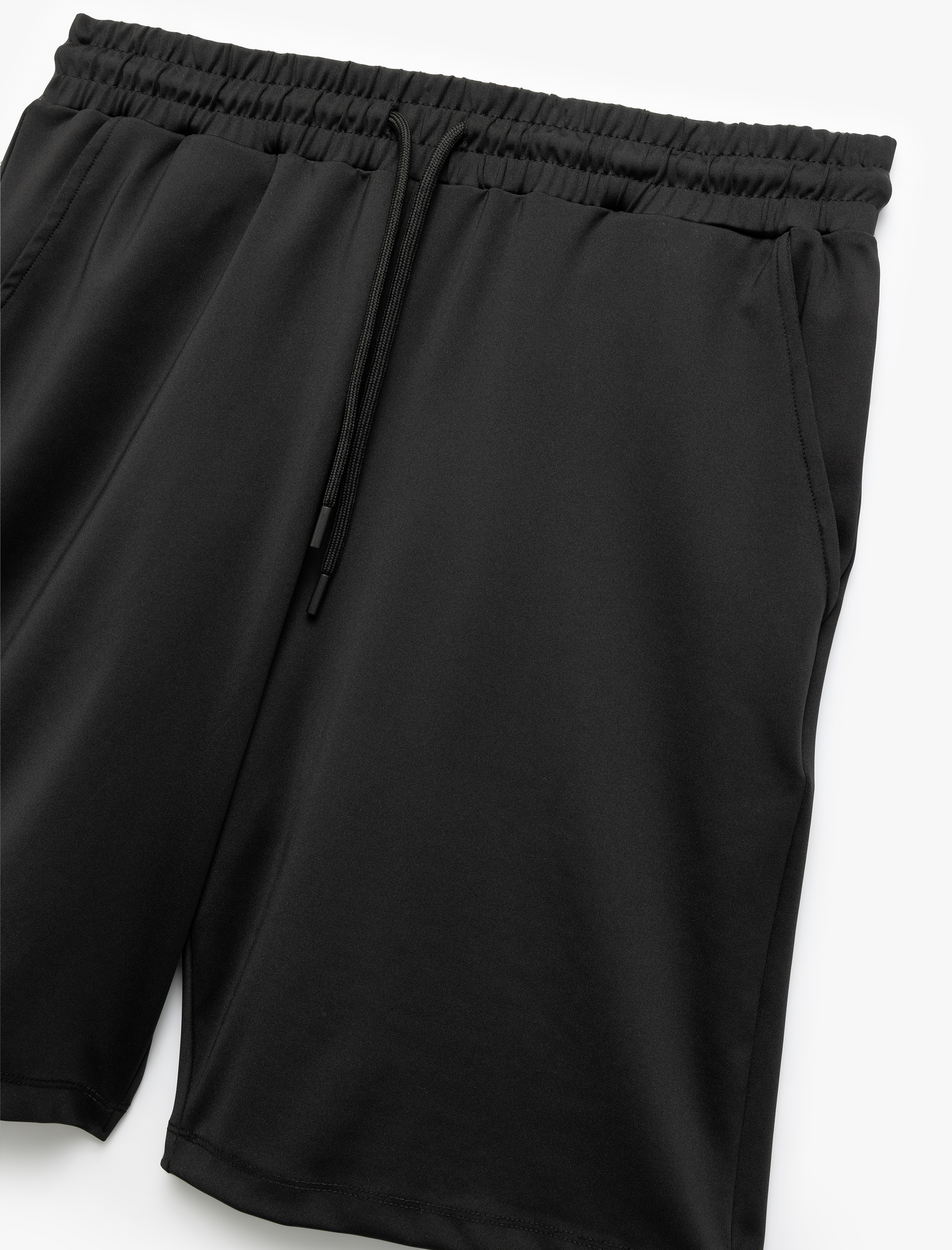   Beli Bağcıklı Cep Detaylı Oversize Bermuda Spor Şort