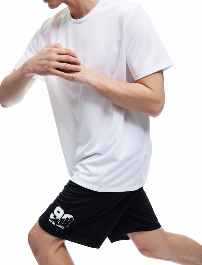  Beli Bağcıklı Cep Detaylı Bermuda Baskılı Spor Şort