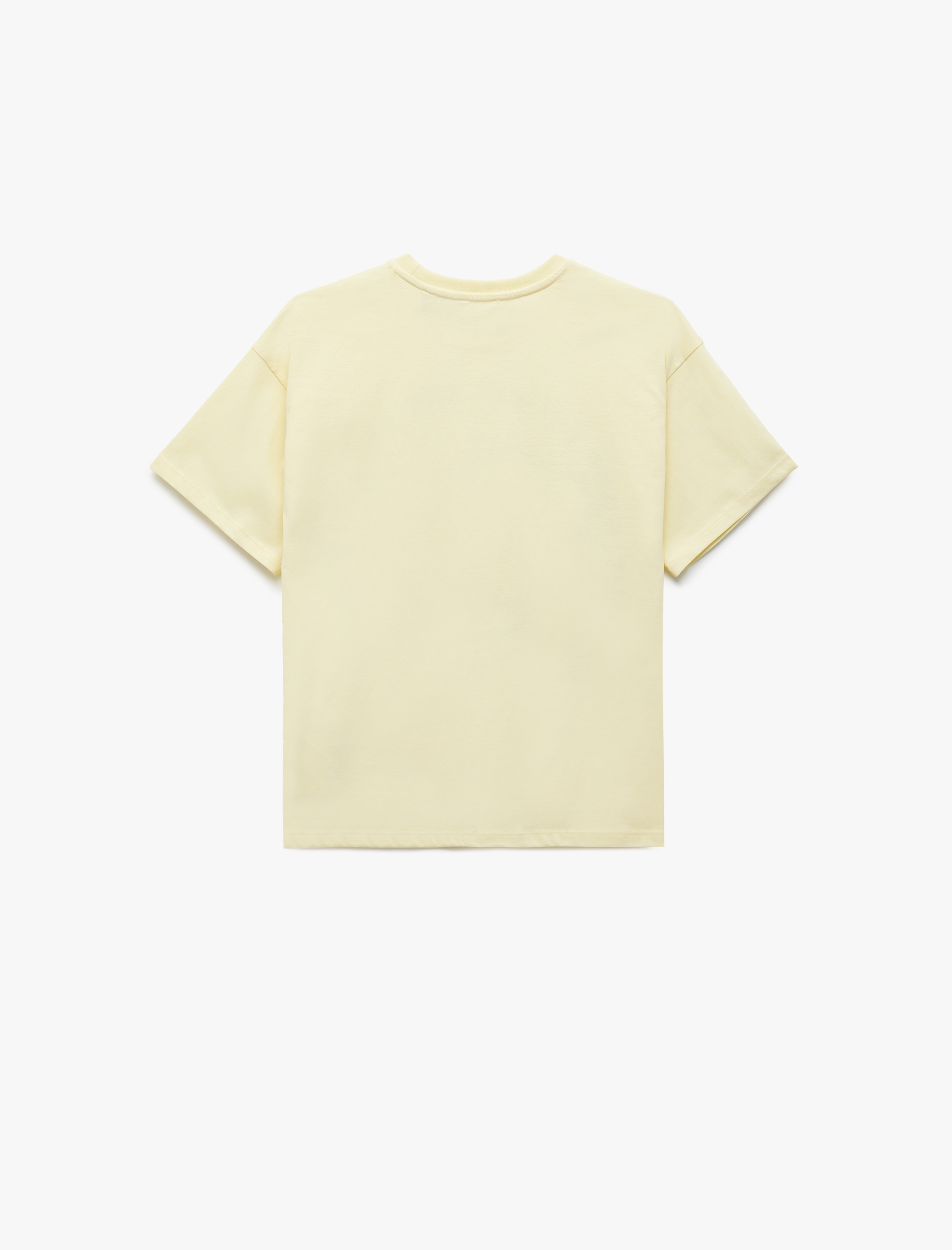  Kız Çocuk Snoopy Baskılı Bisiklet Yaka Kısa Kollu Pamuklu Lisanslı Tişört