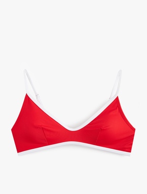 U Yaka Spor Bralet Bikini Üstü