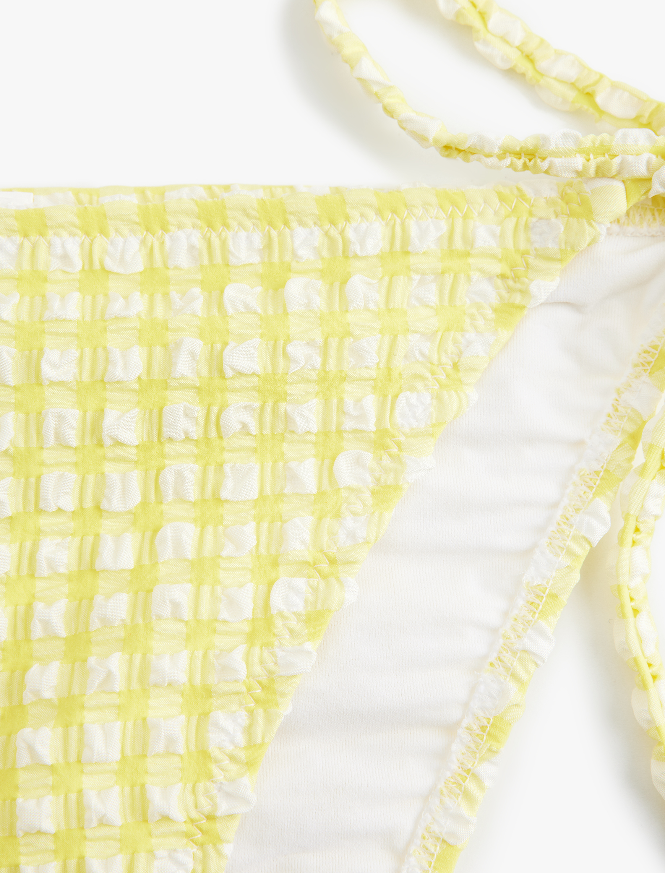   Koton X Sibil Çetinkaya - İpli Pötikareli Bikini Altı