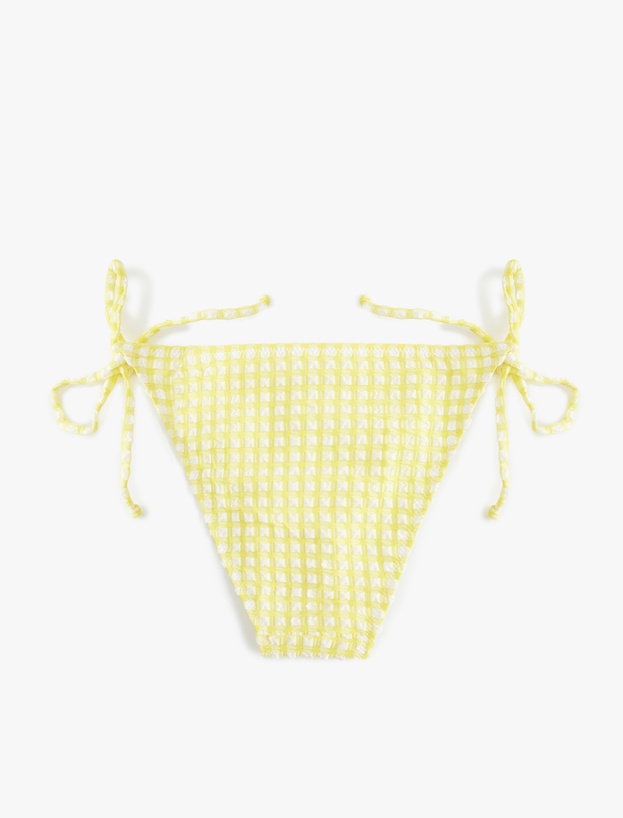 Koton X Sibil Çetinkaya - İpli Pötikareli Bikini Altı_1