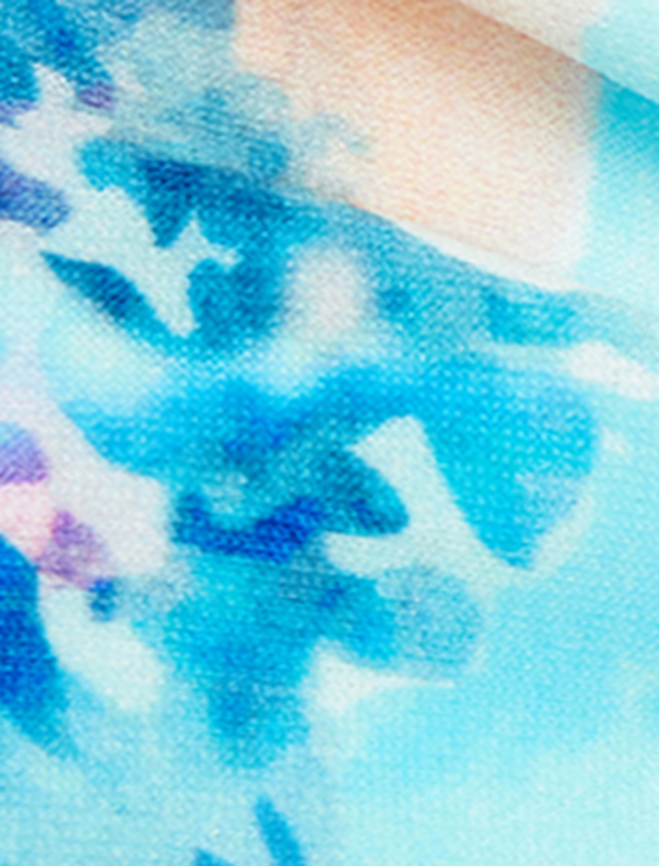   Amalfi Temalı Limon Desenli Straplez Bikini Üstü