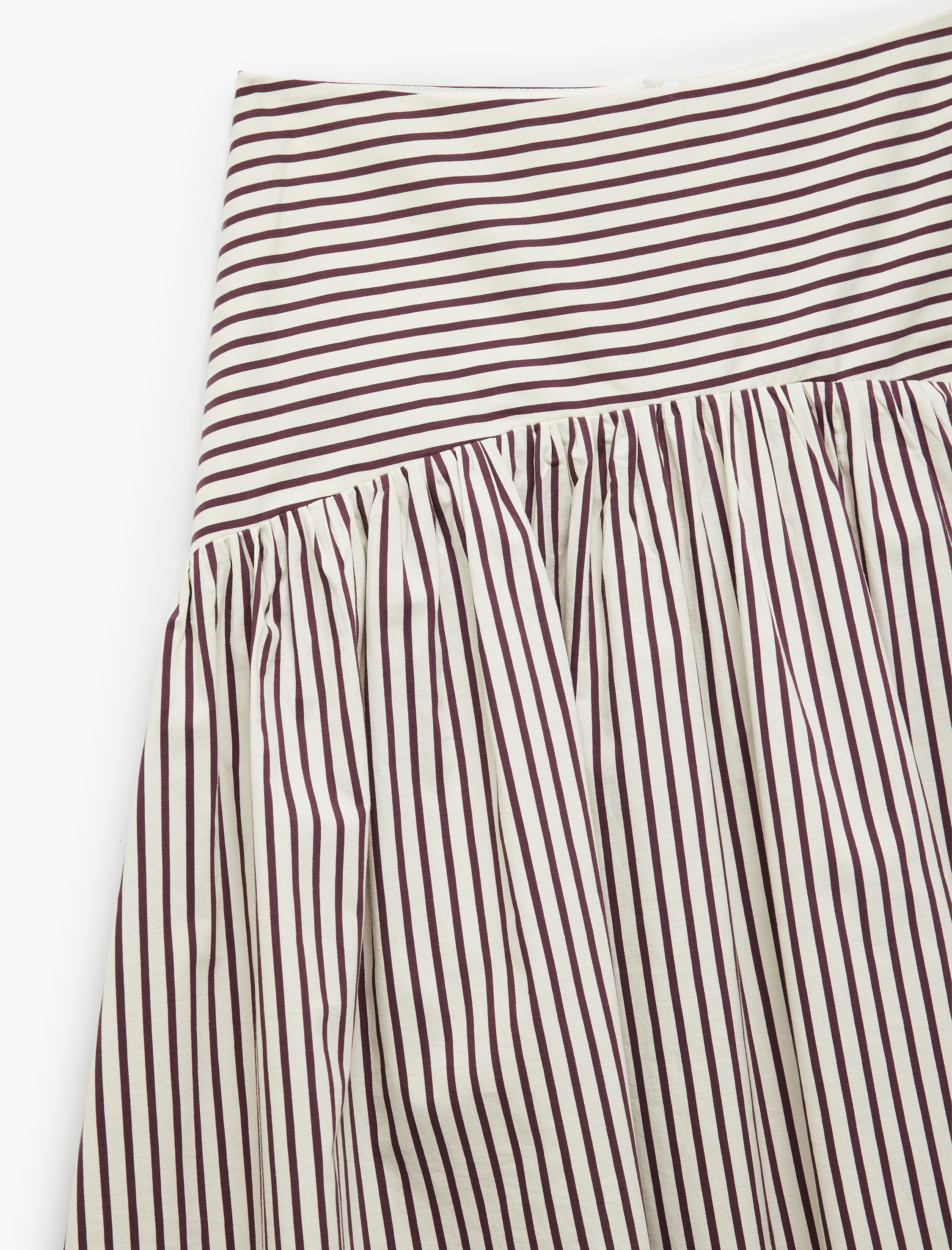   Koton X Melis Ağazat - Gabardin Kumaş Belden Oturtma Detaylı Uzun Kloş Etek