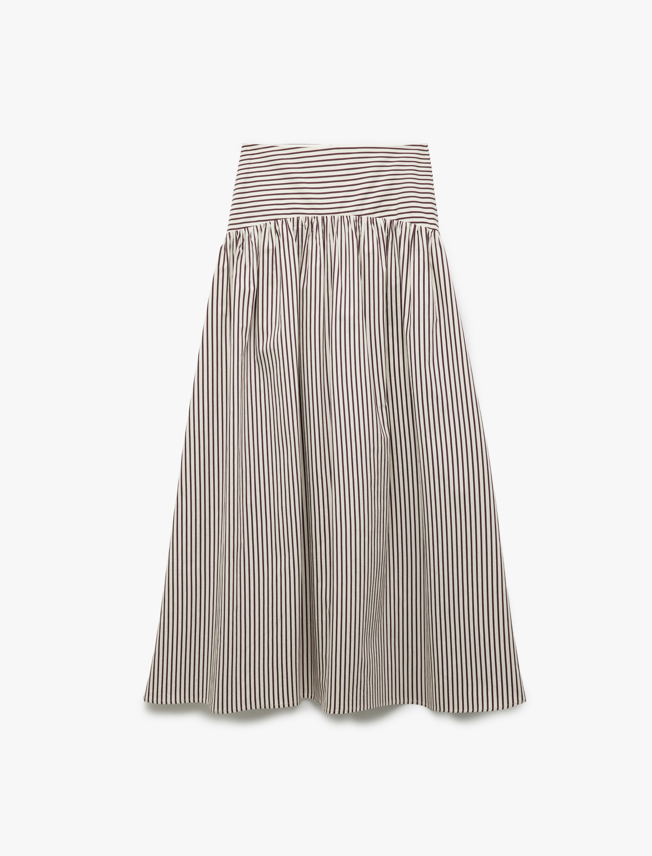   Koton X Melis Ağazat - Gabardin Kumaş Belden Oturtma Detaylı Uzun Kloş Etek