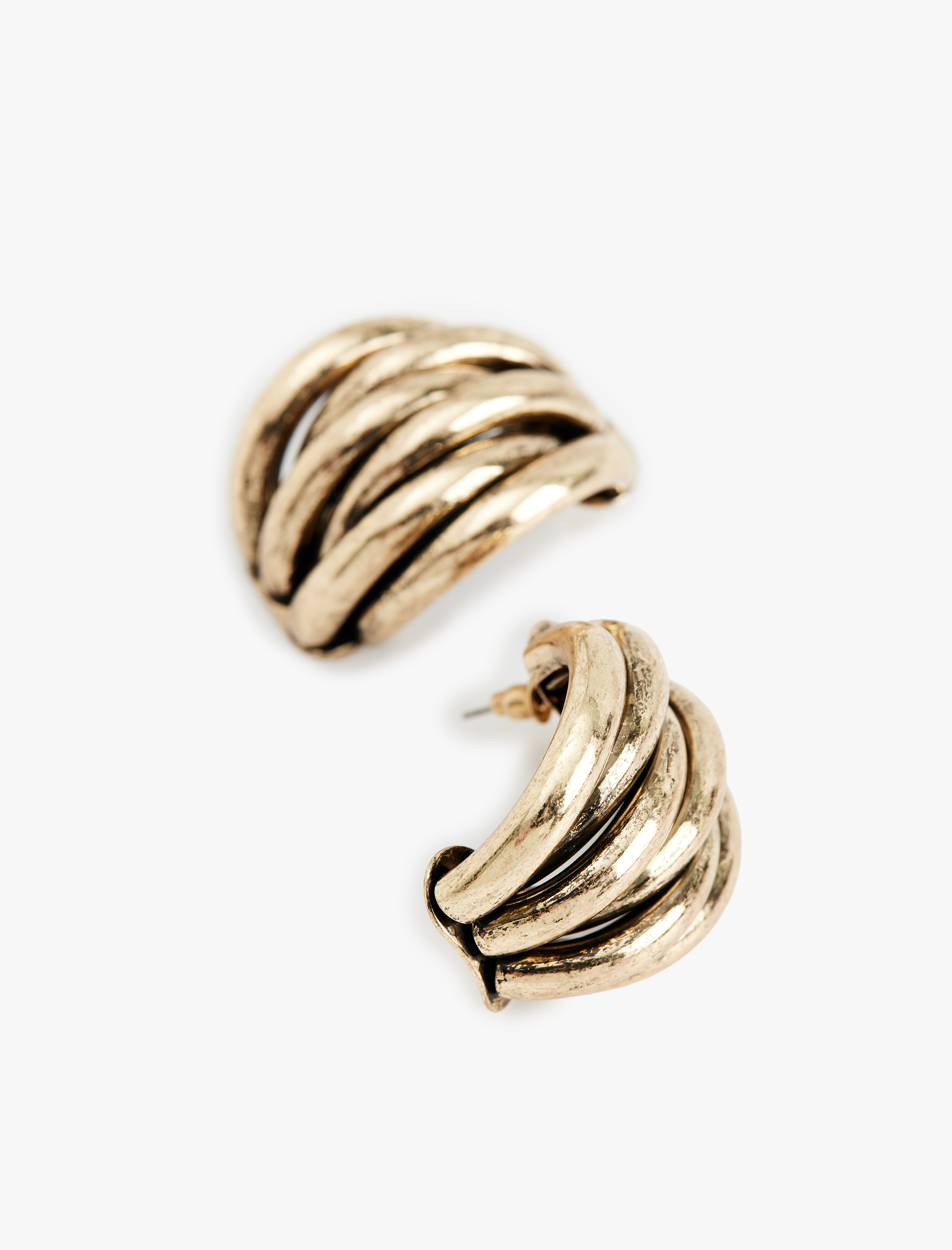  Kadın Sıralı Halka Küpe