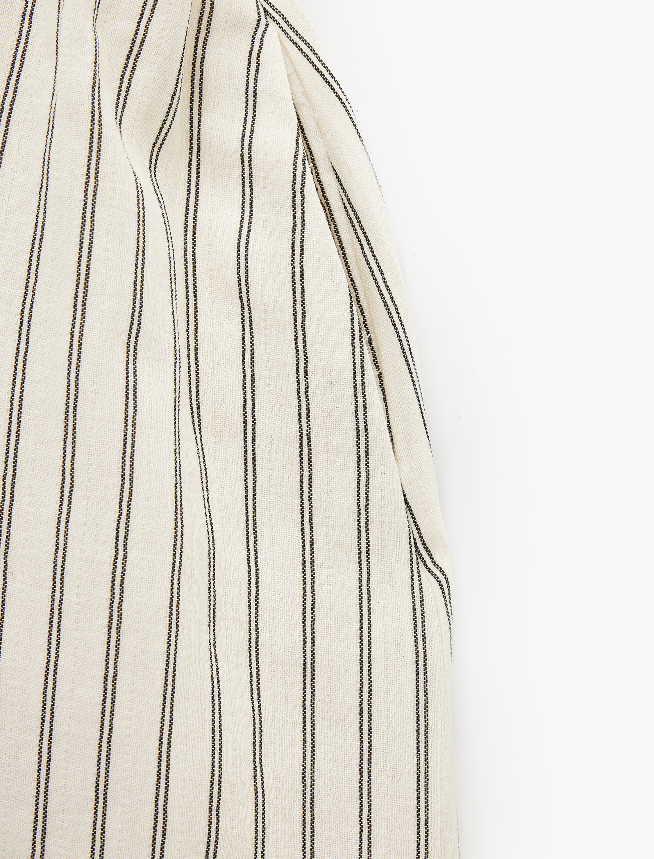   Pamuklu Astarlı Cepli Uzun Çizgili İnce Askılı Elbise