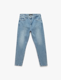 Pamuklu Normal Bel Tapered Fit Jean Pantolon - Joe Jean