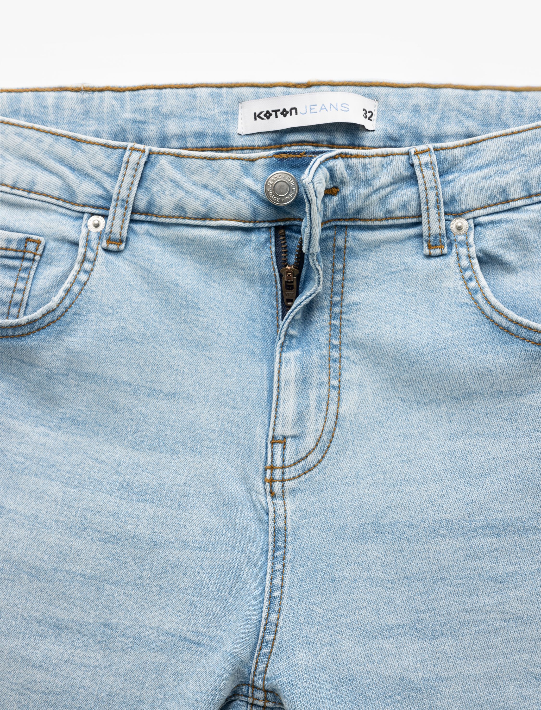   Oversize Kot Şort Bermuda Cep Detaylı Pamuklu