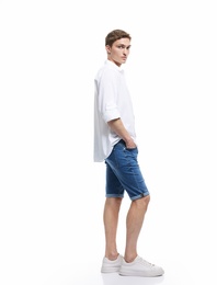 Oversize Kot Şort Bermuda Cep Detaylı Pamuklu