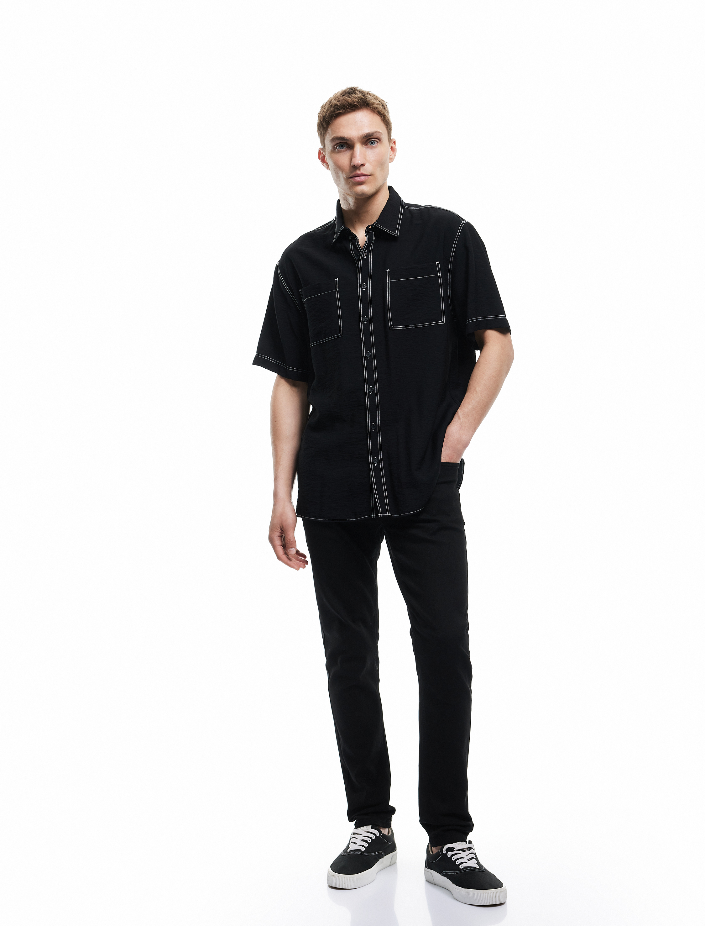 Slim Fit Kot Pantolon - Brad Jean