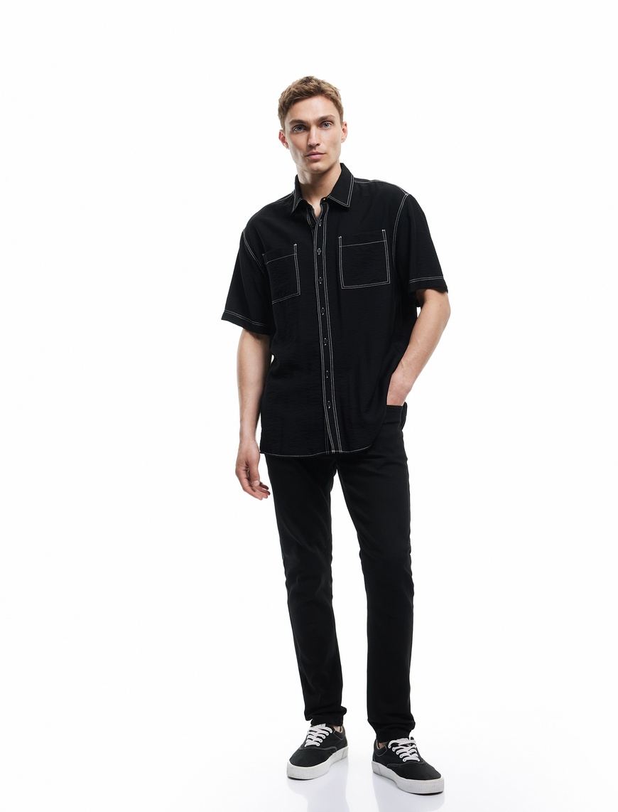   Slim Fit Kot Pantolon - Brad Jean