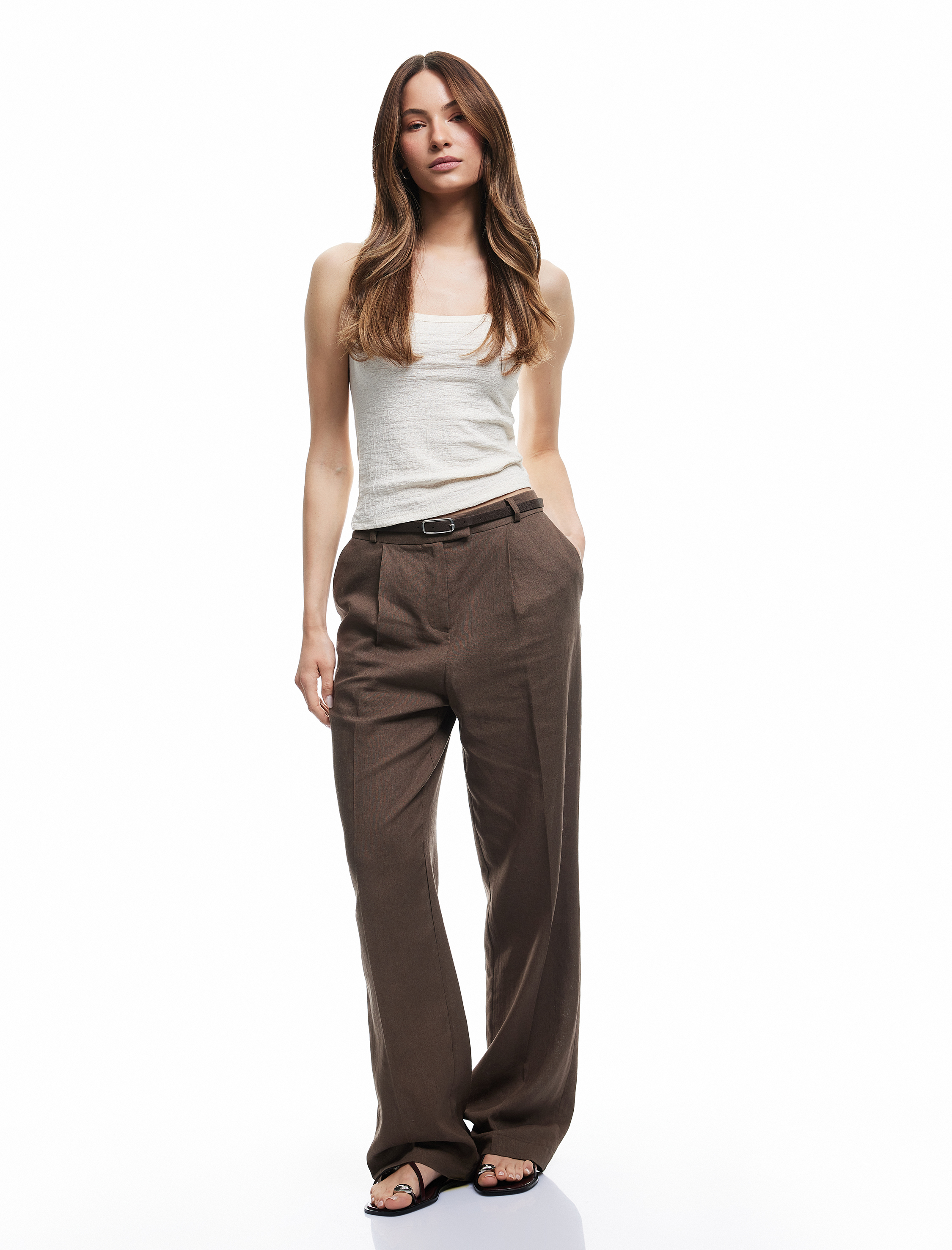   Pamuklu Dokulu İnce Askılı Atlet