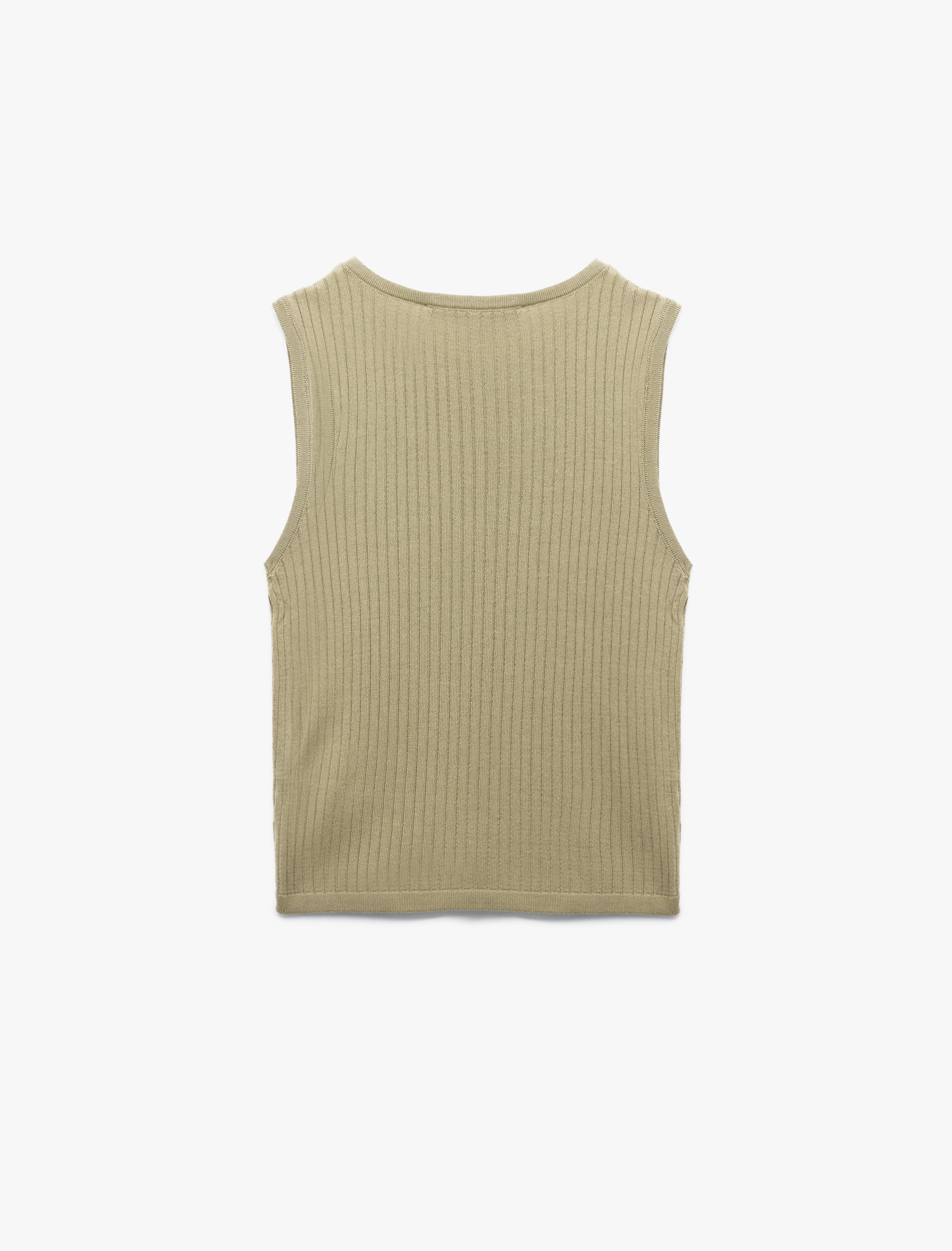   Koton X Sima Tarkan - Pul Payet İşlemeli Bisiklet Yaka Kolsuz Triko Atlet