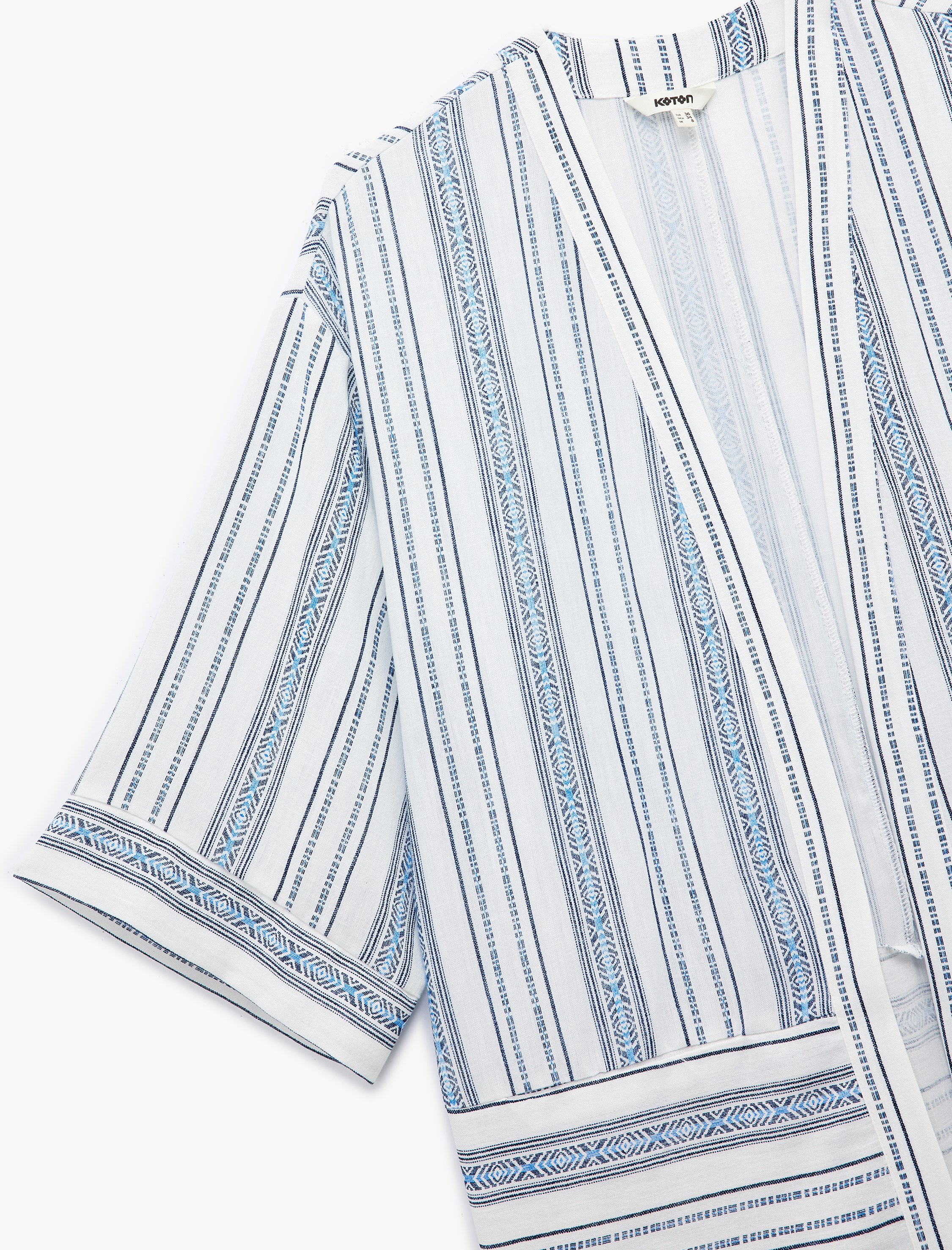   3/4 Geniş Kol Oversize Kimono Ceket