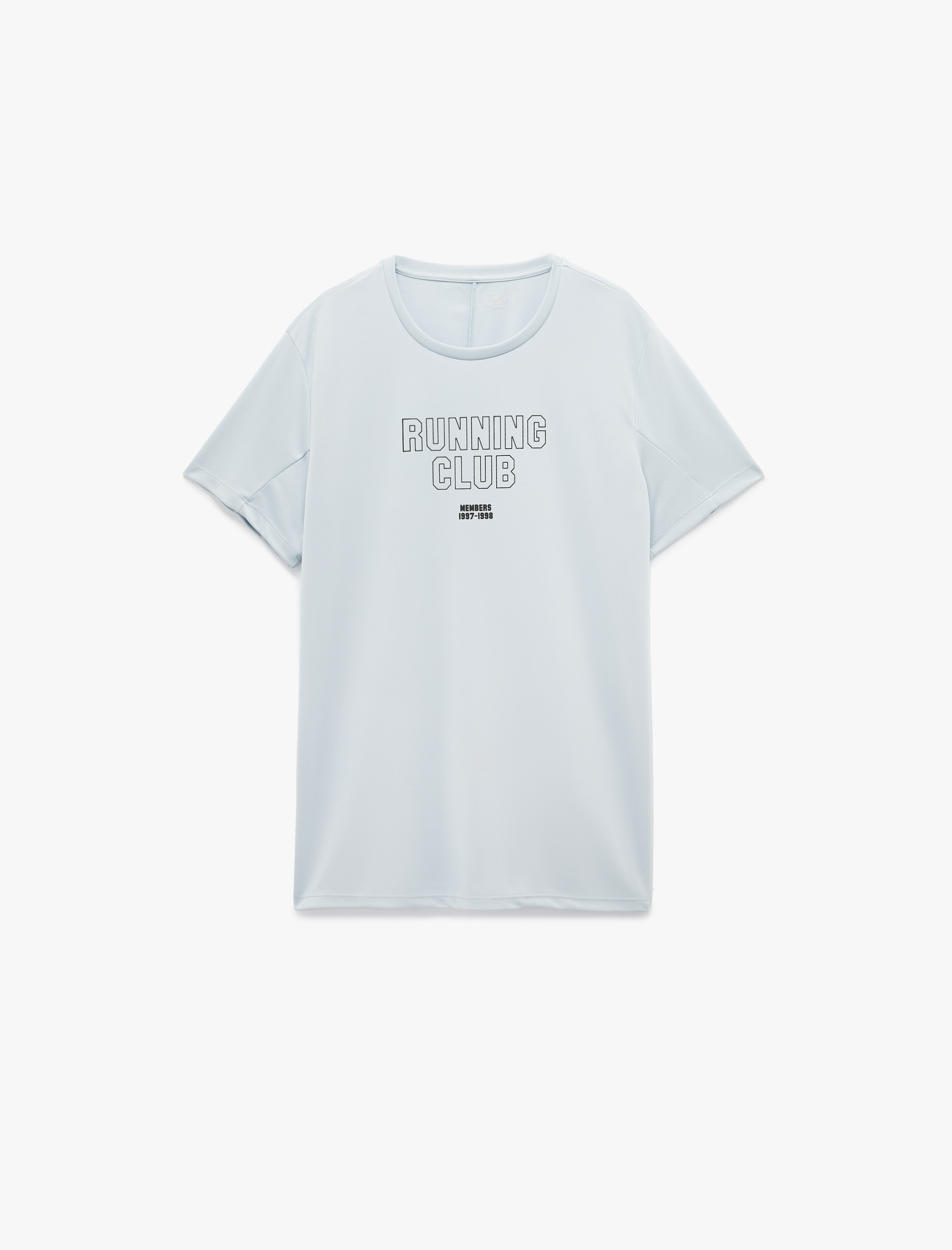   Kısa Kollu Baskılı Regular Fit Bisiklet Yaka Spor Tişört