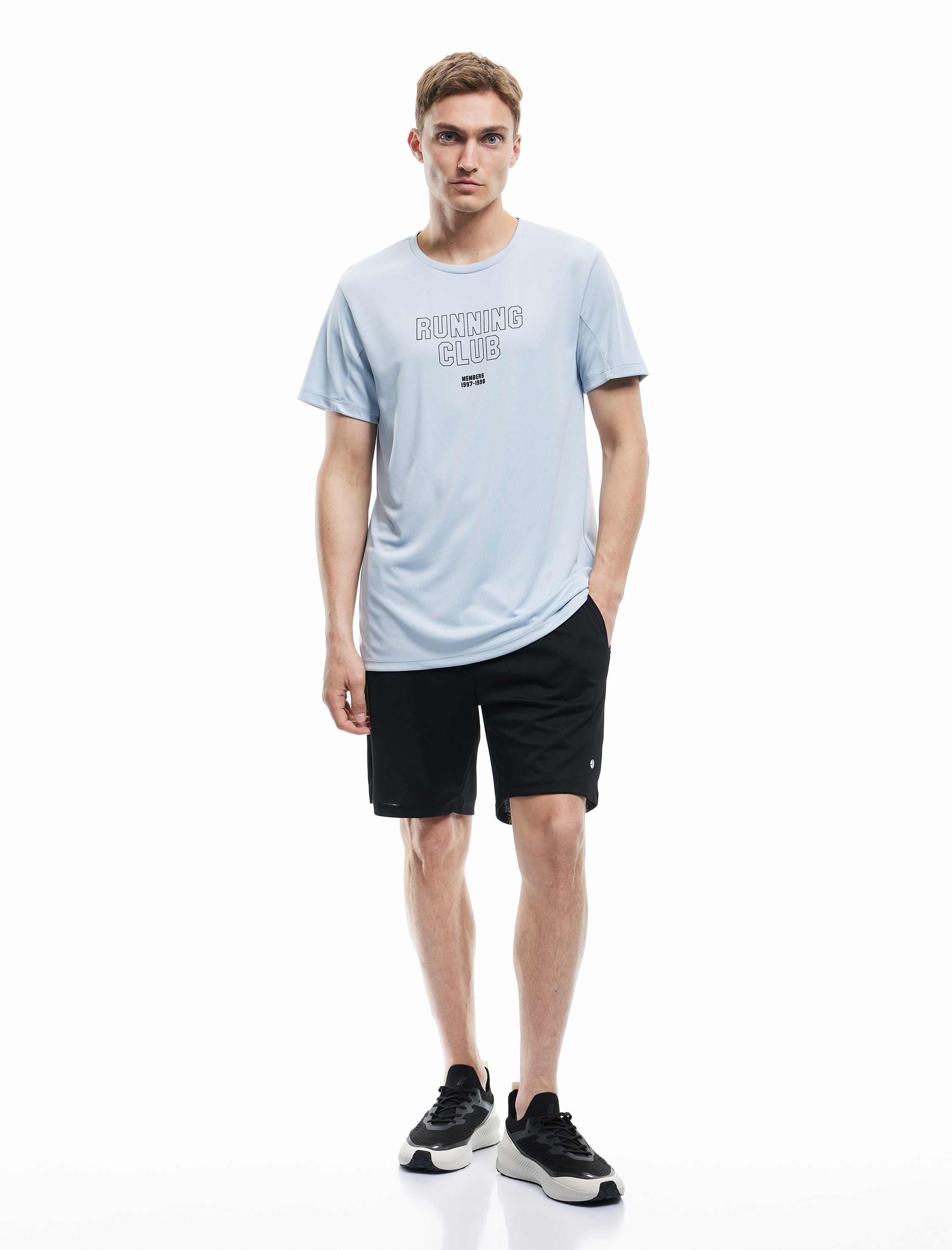   Kısa Kollu Baskılı Regular Fit Bisiklet Yaka Spor Tişört