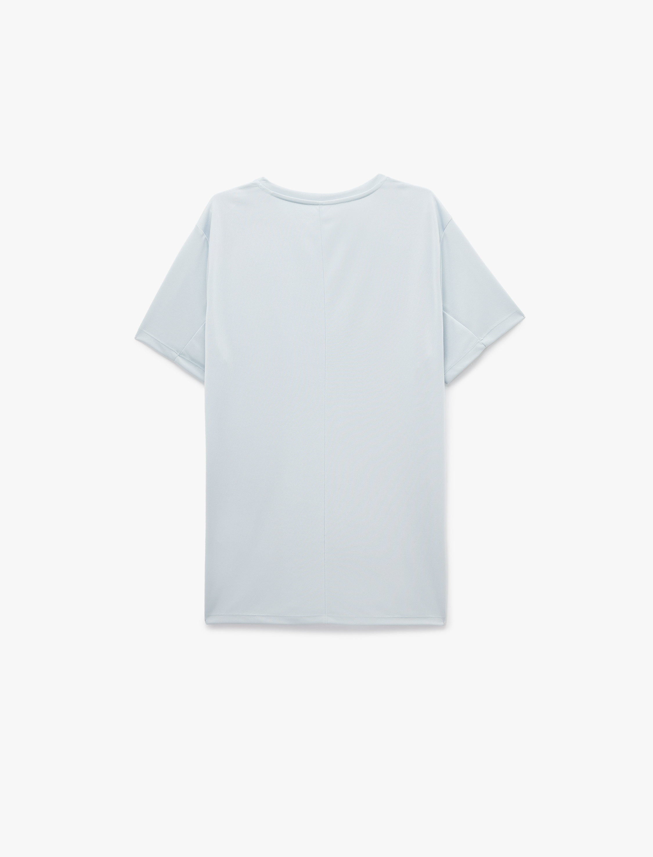   Kısa Kollu Baskılı Regular Fit Bisiklet Yaka Spor Tişört