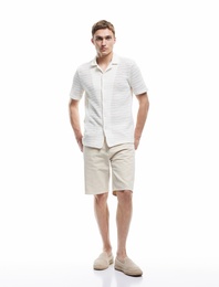 Normal Bel Pamuklu Cep Detaylı Bermuda Loose Fit Jean Şort