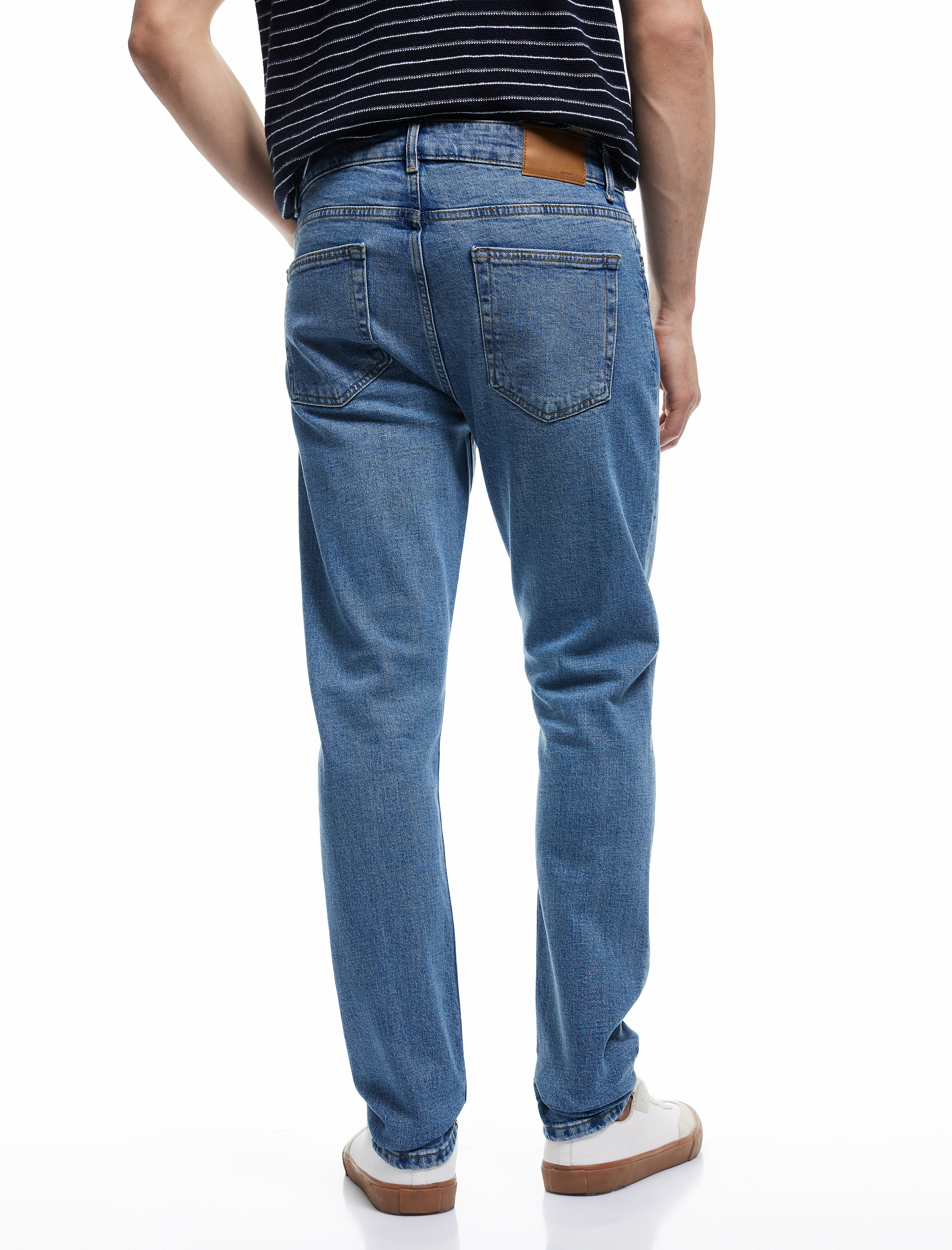   Normal Bel Pamuklu Slim Fit Jean Pantolon - Brad Jean
