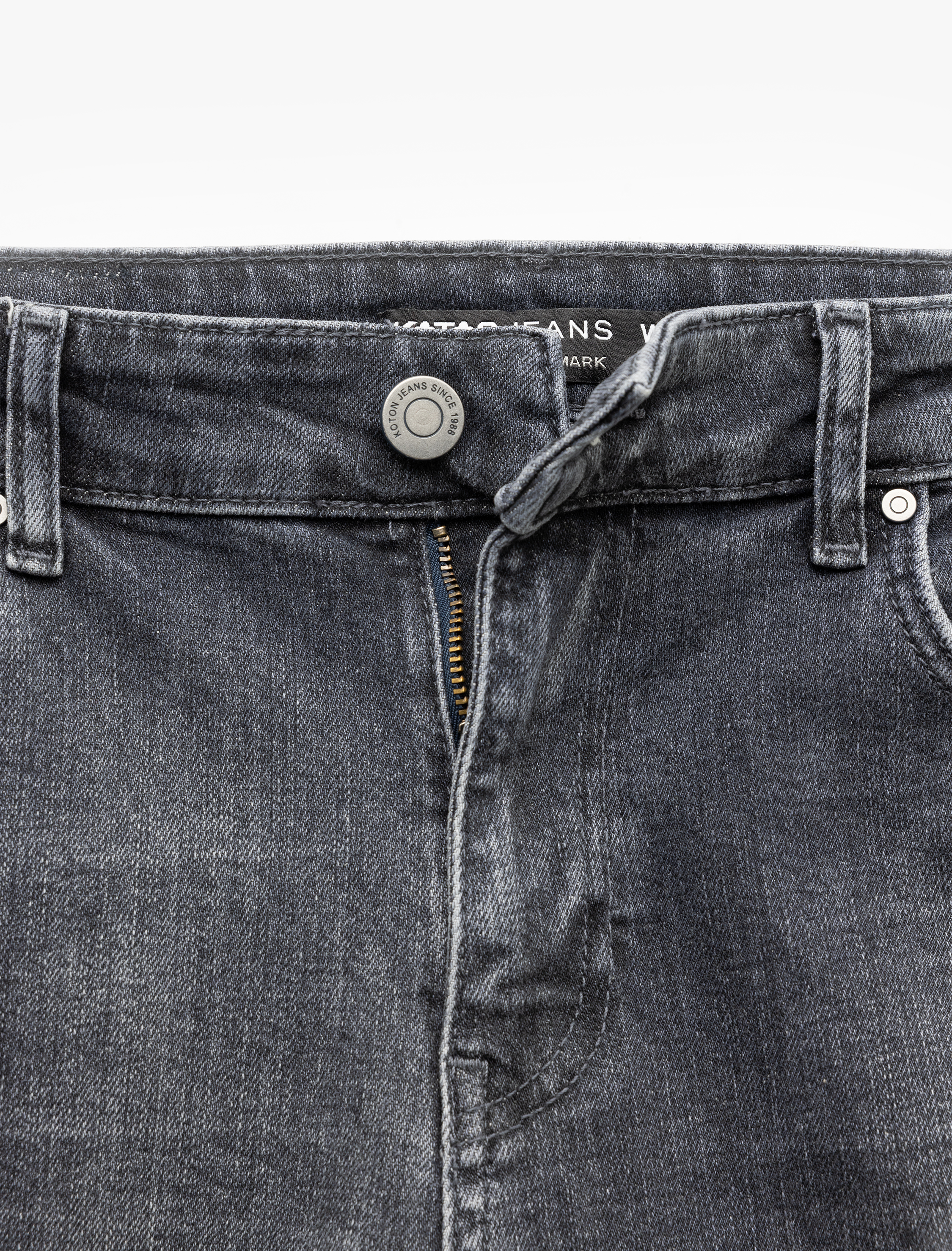   Normal Bel Cep Detaylı Pamuklu Slim Fit Jean Pantolon - Brad Jean