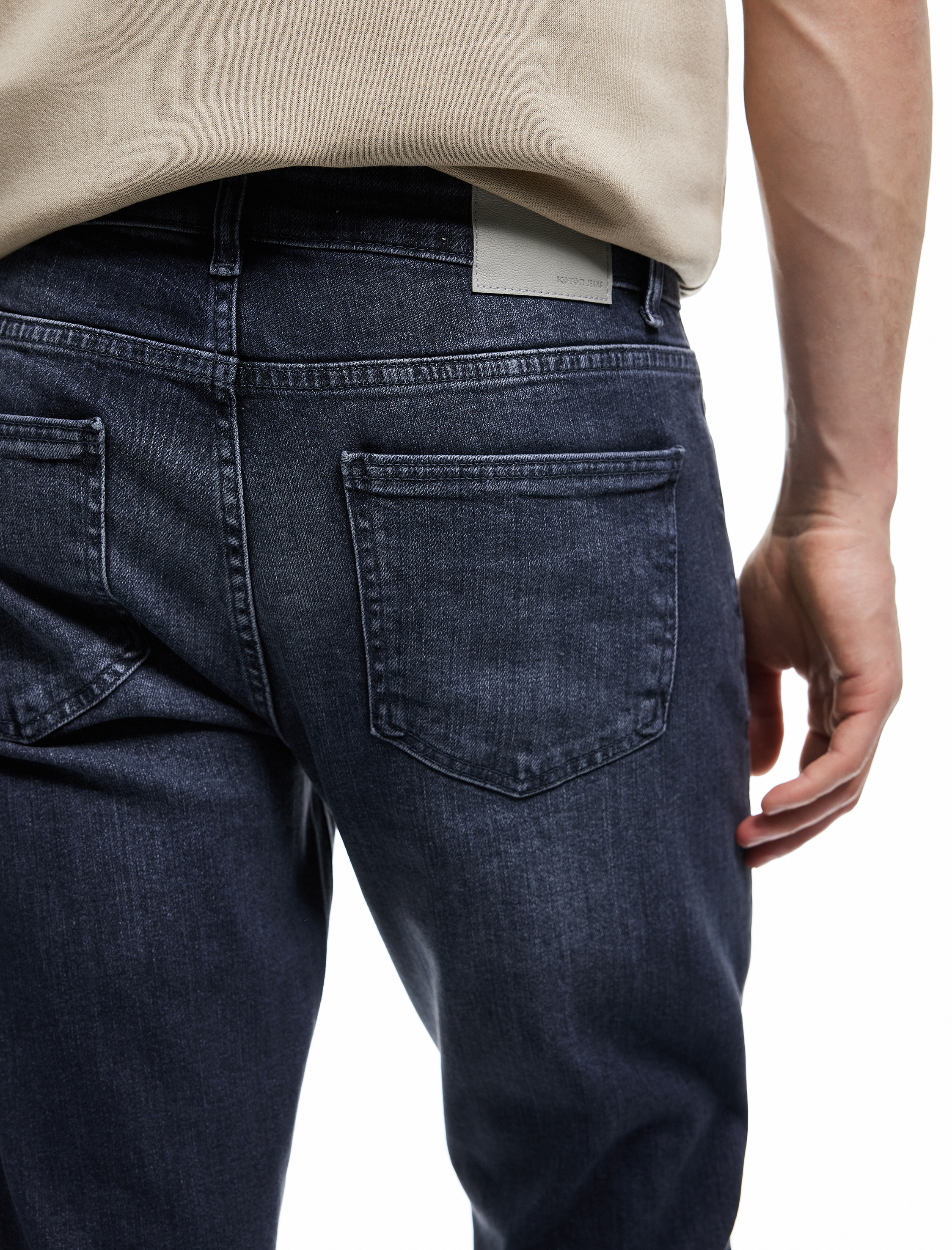   Normal Bel Cep Detaylı Pamuklu Slim Fit Jean Pantolon - Brad Jean