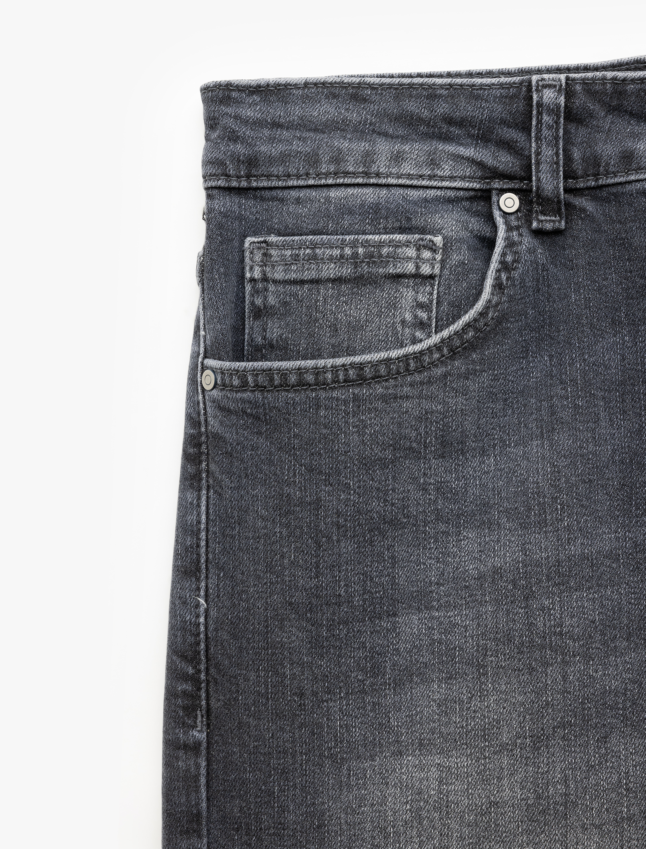   Normal Bel Pamuklu Straight Fit Jean Pantolon - Mark Jean