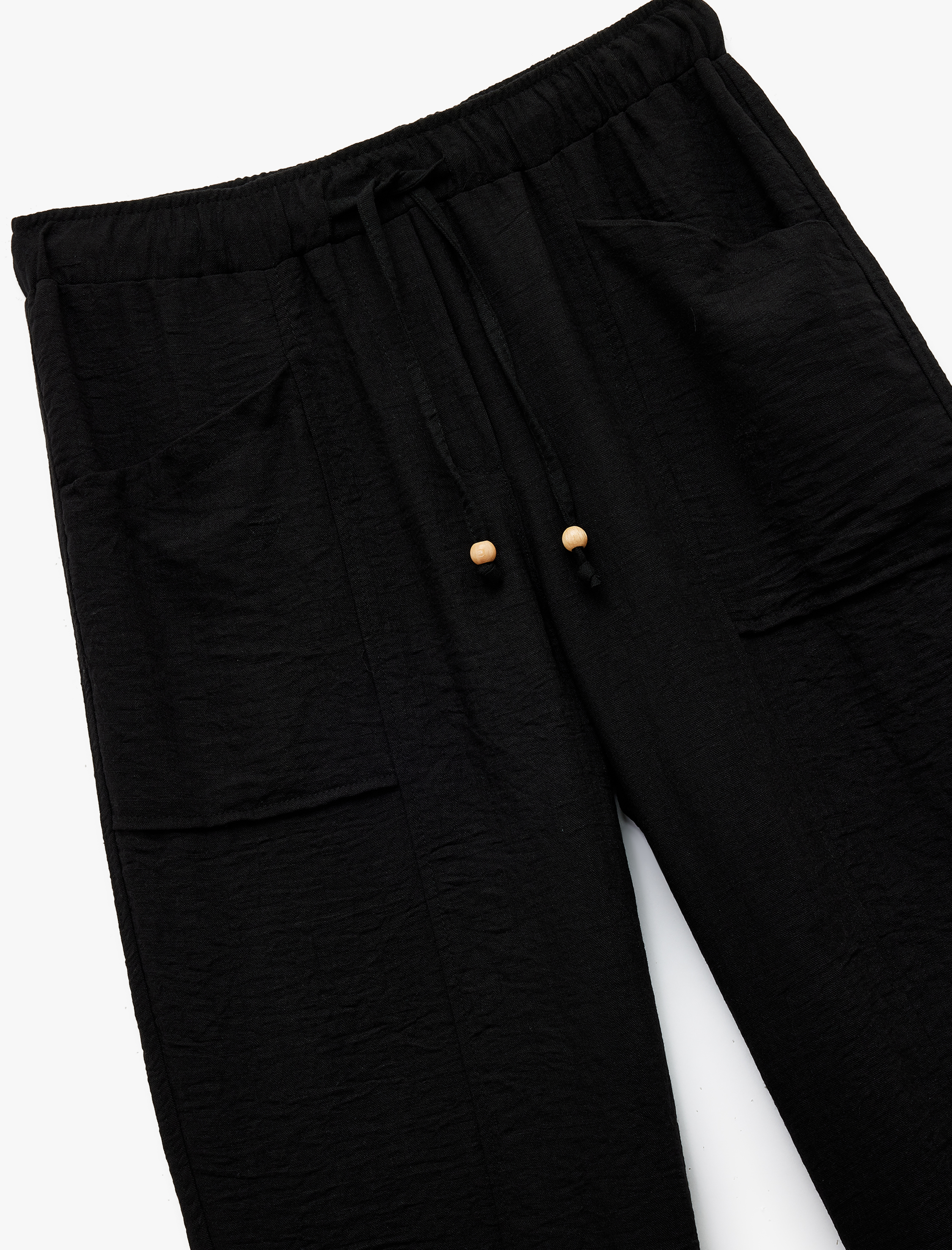   Standart Bel Cepli Dokulu Balon Fit Pantolon