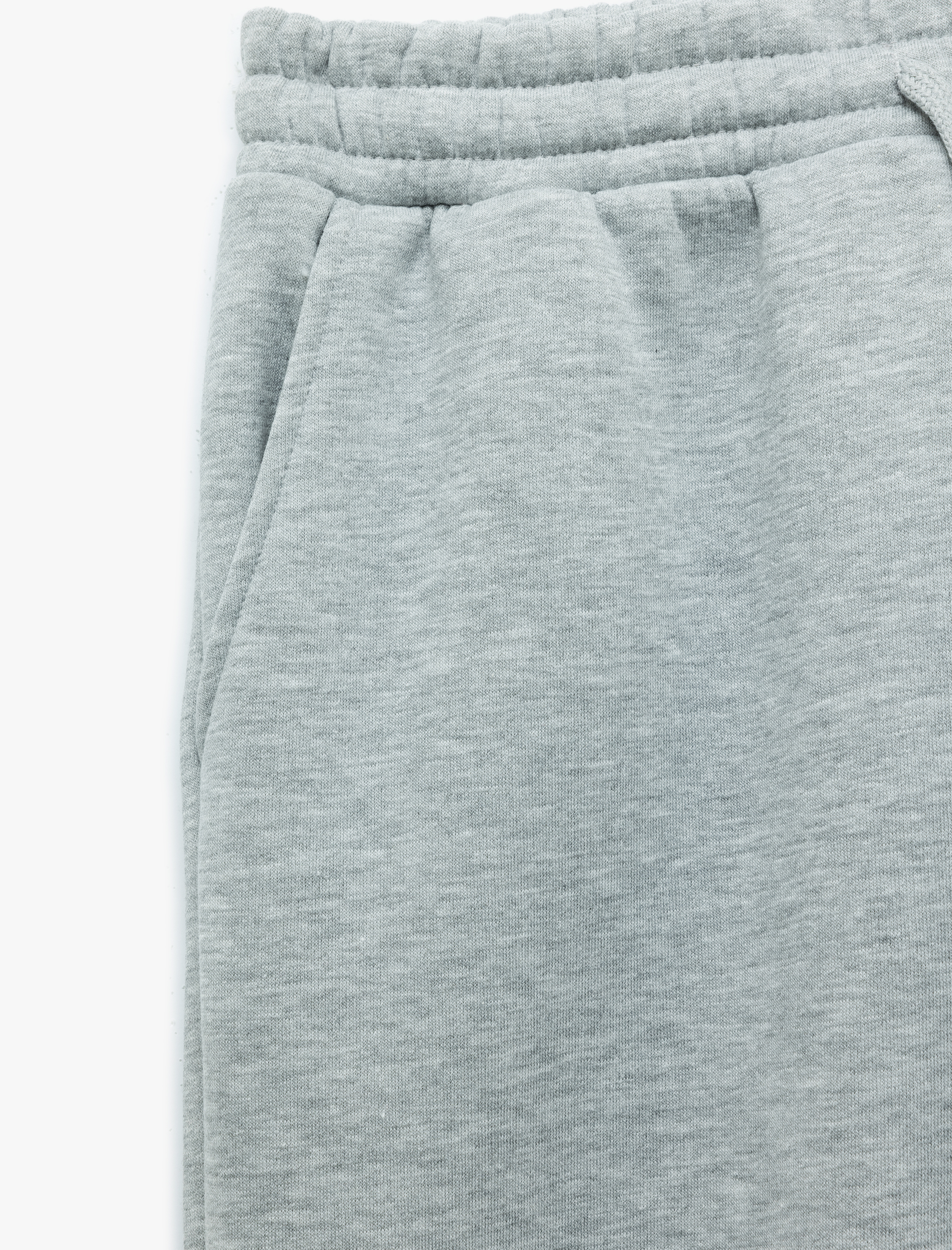   Beli Bağcıklı Şardonlu Cep Detaylı Jogger Kışlık Eşofman Altı