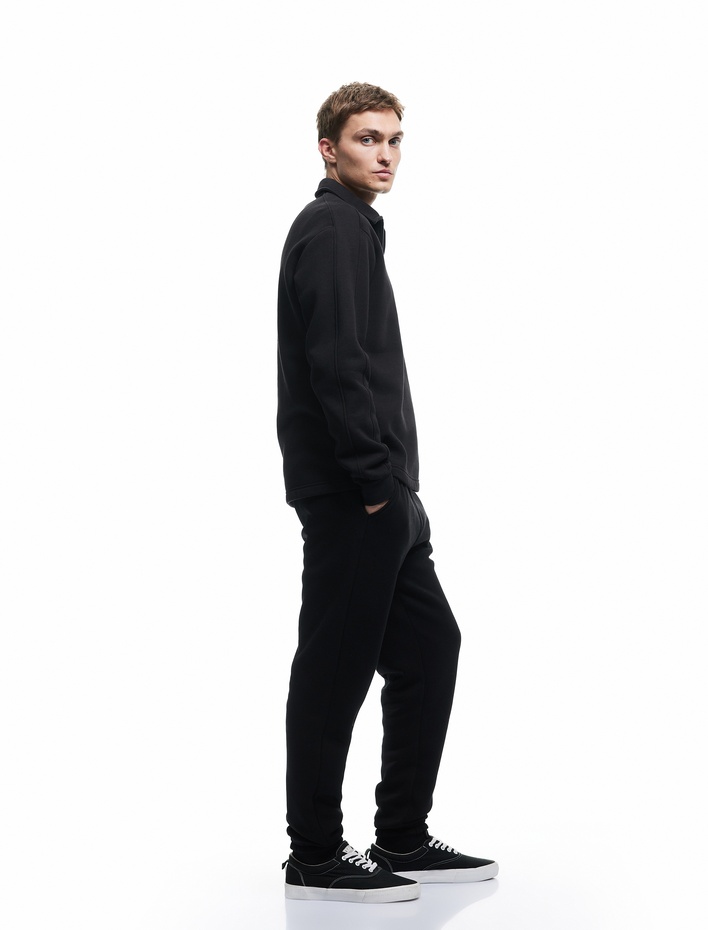  Beli Bağcıklı Şardonlu Cep Detaylı Jogger Eşofman Altı