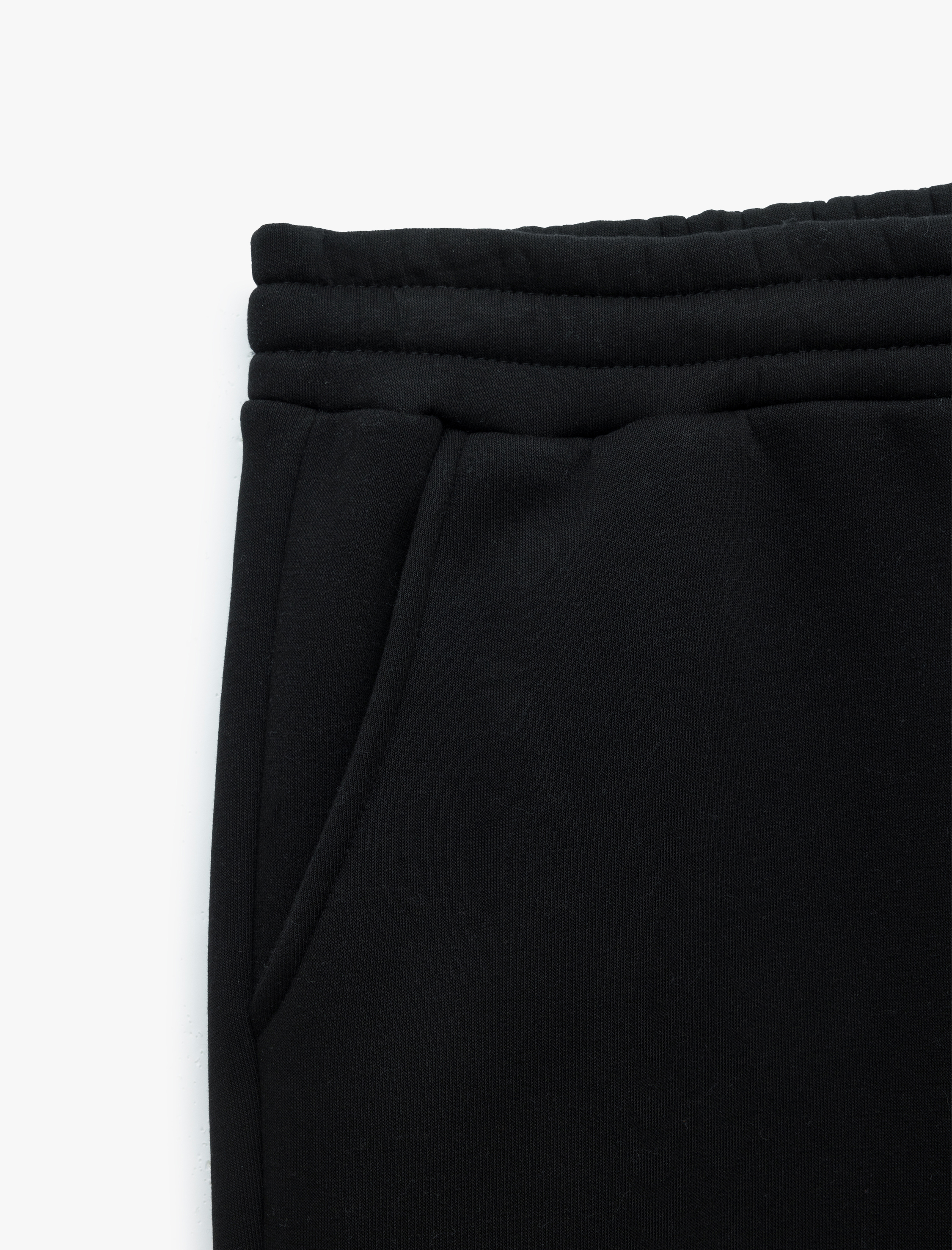   Beli Bağcıklı Şardonlu Cep Detaylı Jogger Kışlık Eşofman Altı