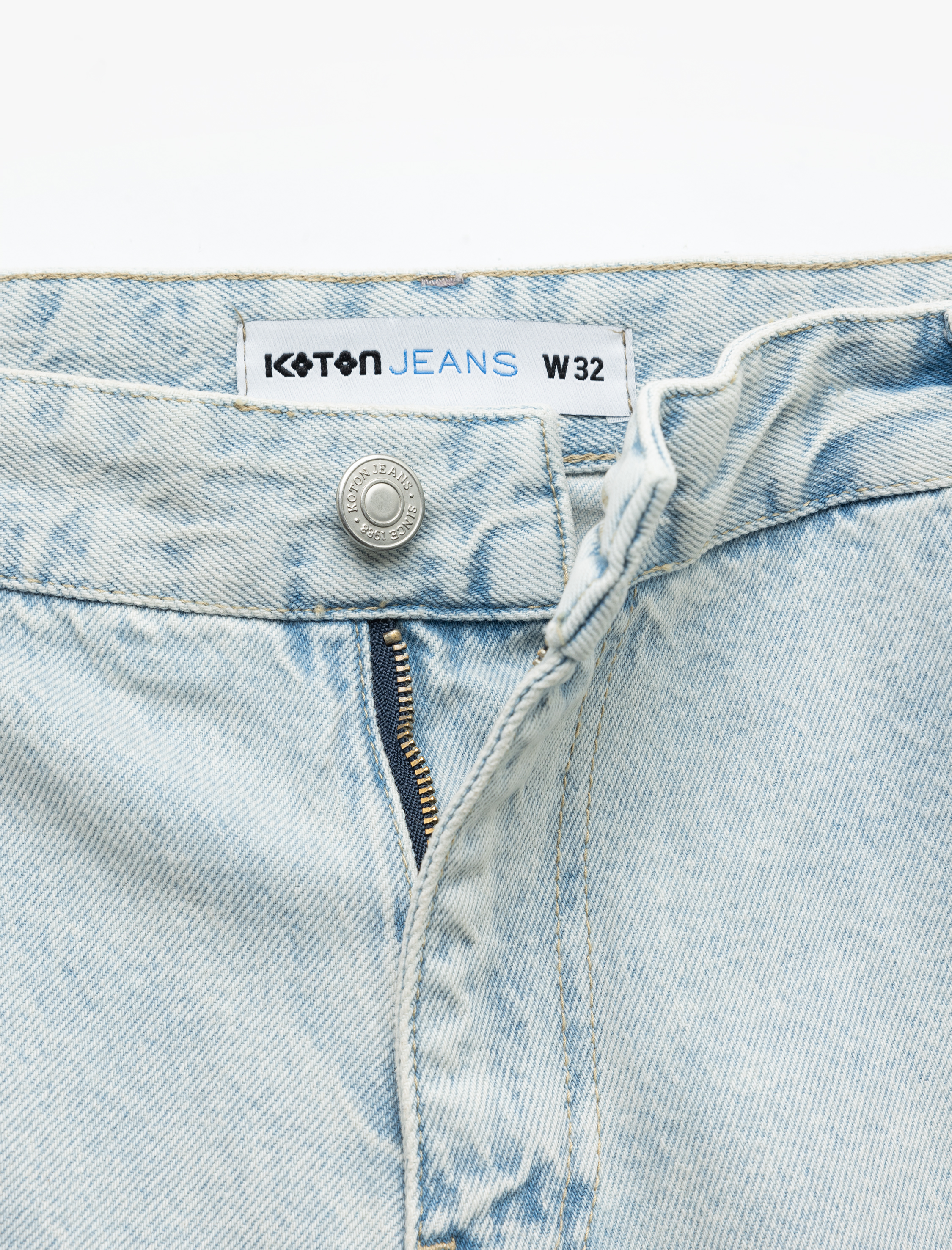   Oversize Pamuklu Cep Detaylı Bermuda Kargo Jean Şort