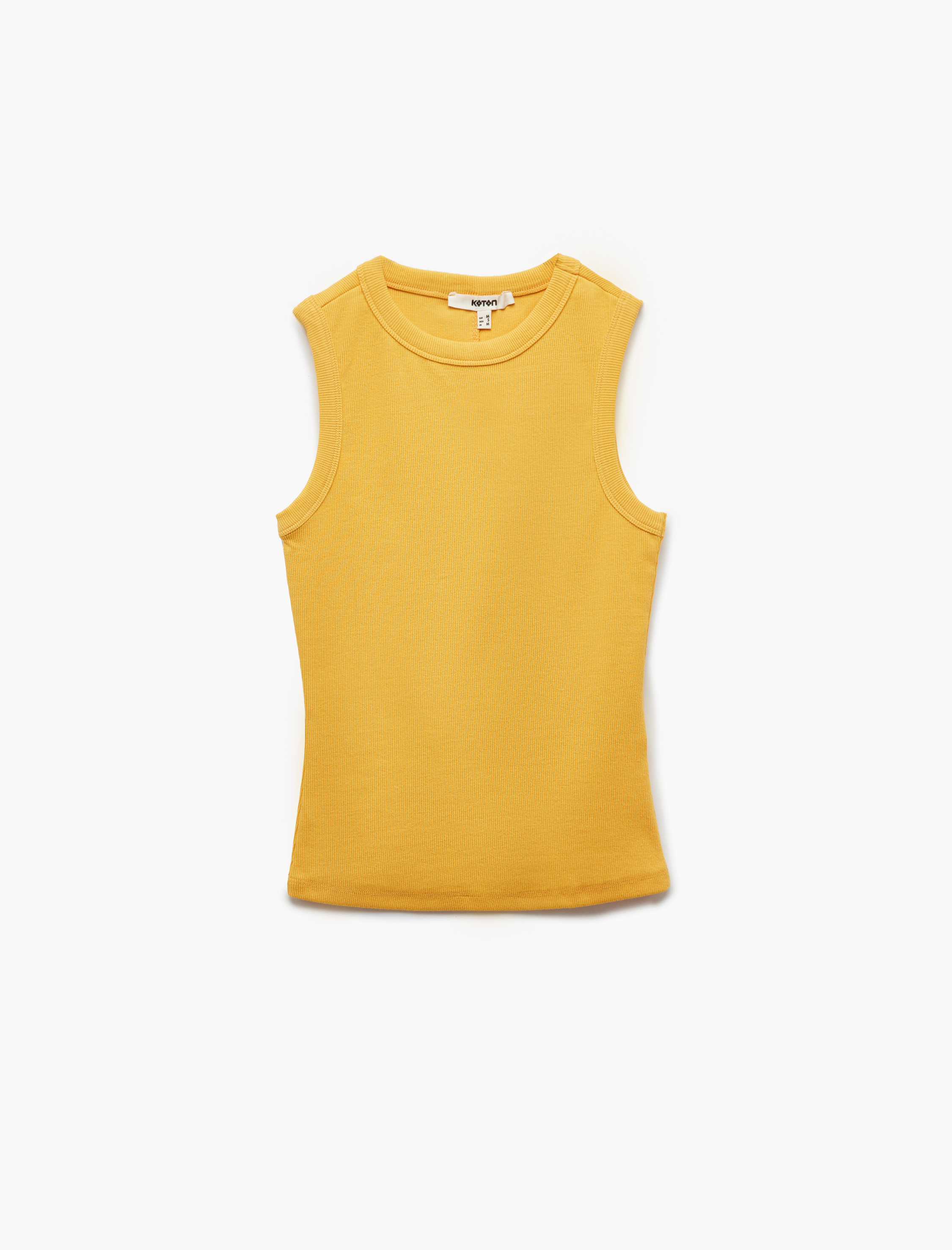   Slim Fit Pamuklu Bisiklet Yaka Atlet