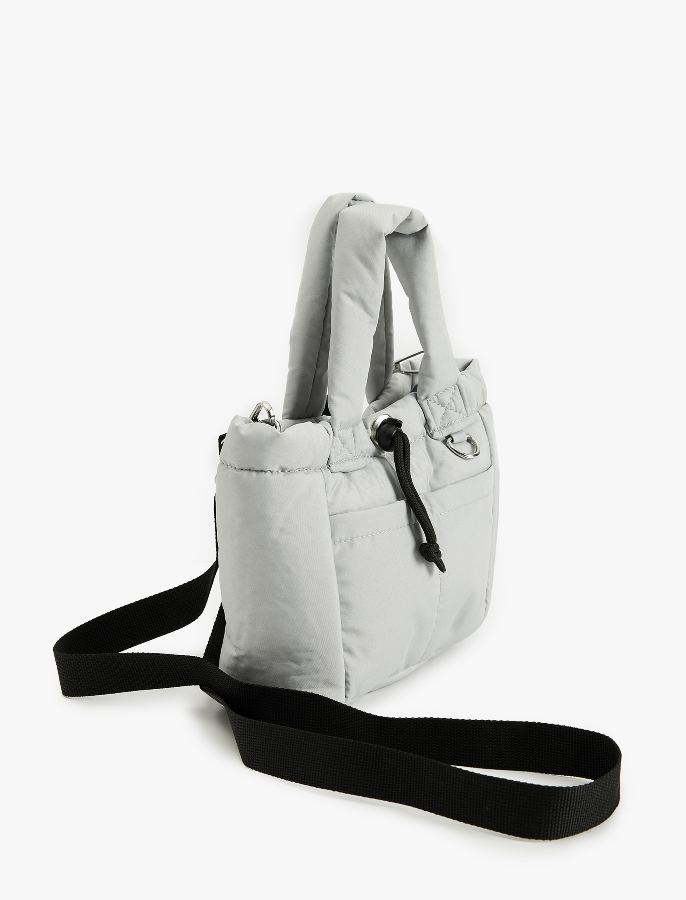  Kadın Saplı Çıkarılabilir Askılı Şişme Çapraz Çanta