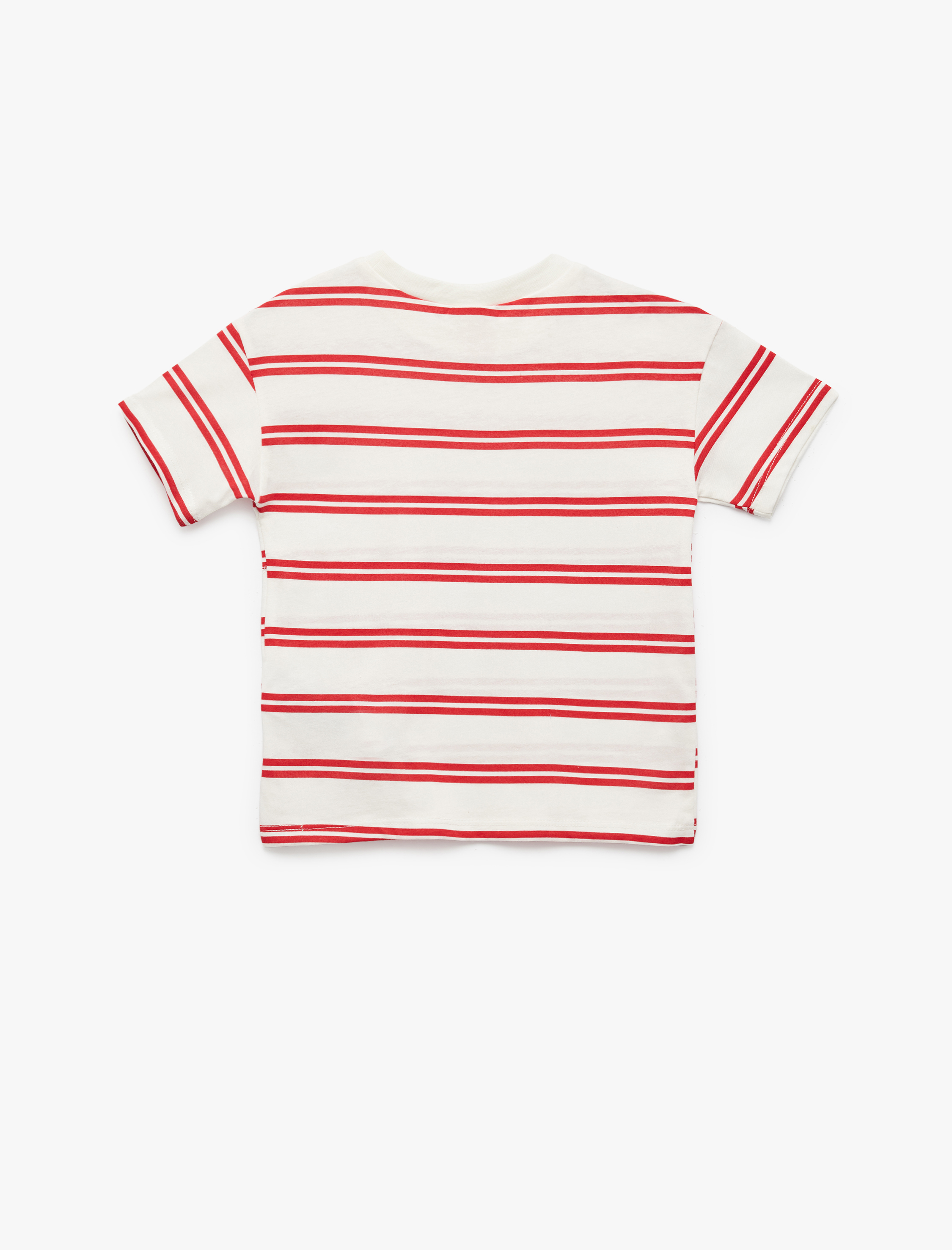  Erkek Bebek Pamuklu Kısa Kollu Baskılı Bisiklet Yaka Tişört