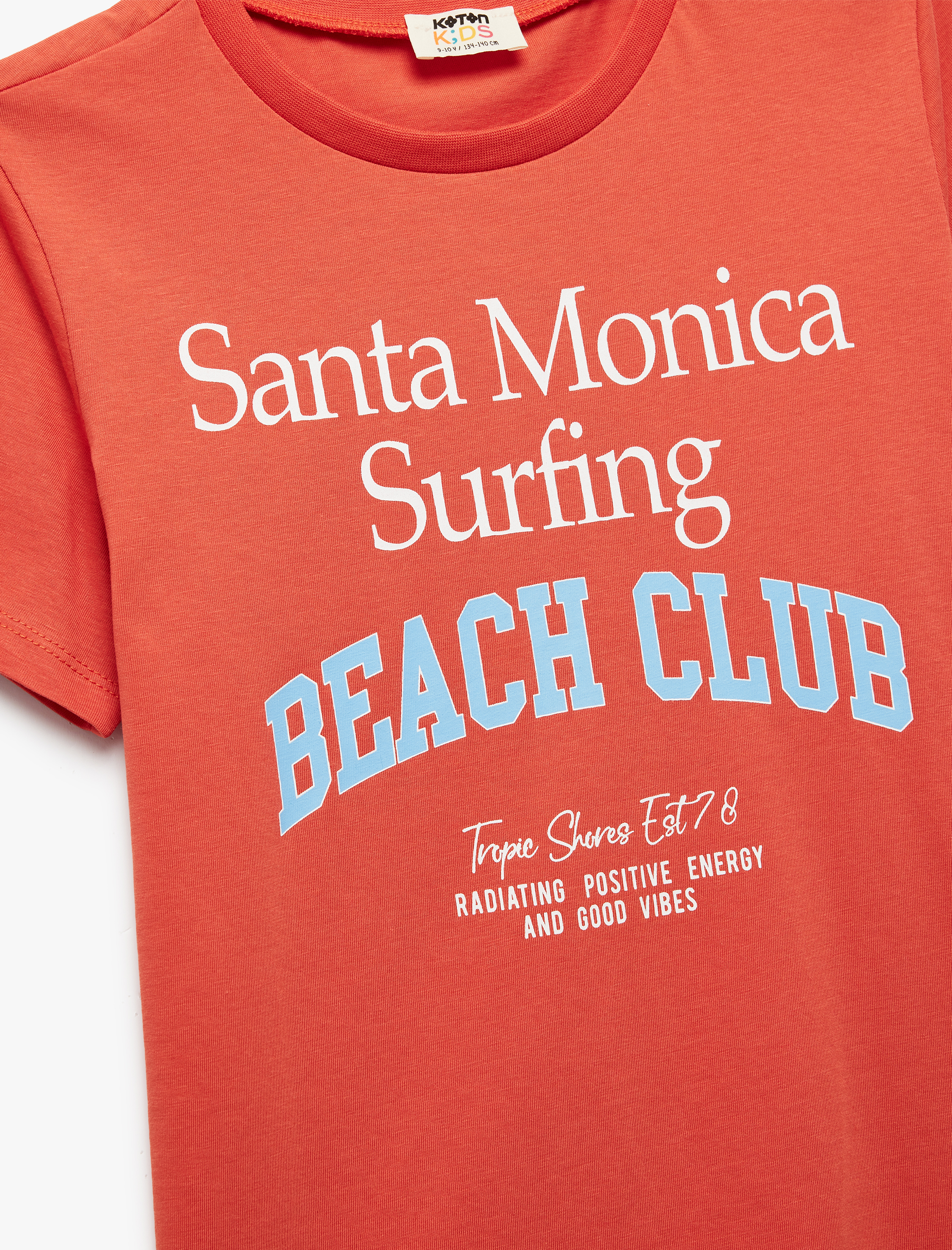  Erkek Çocuk Bisiklet Yaka Kısa Kollu Pamuklu Baskılı Tişört