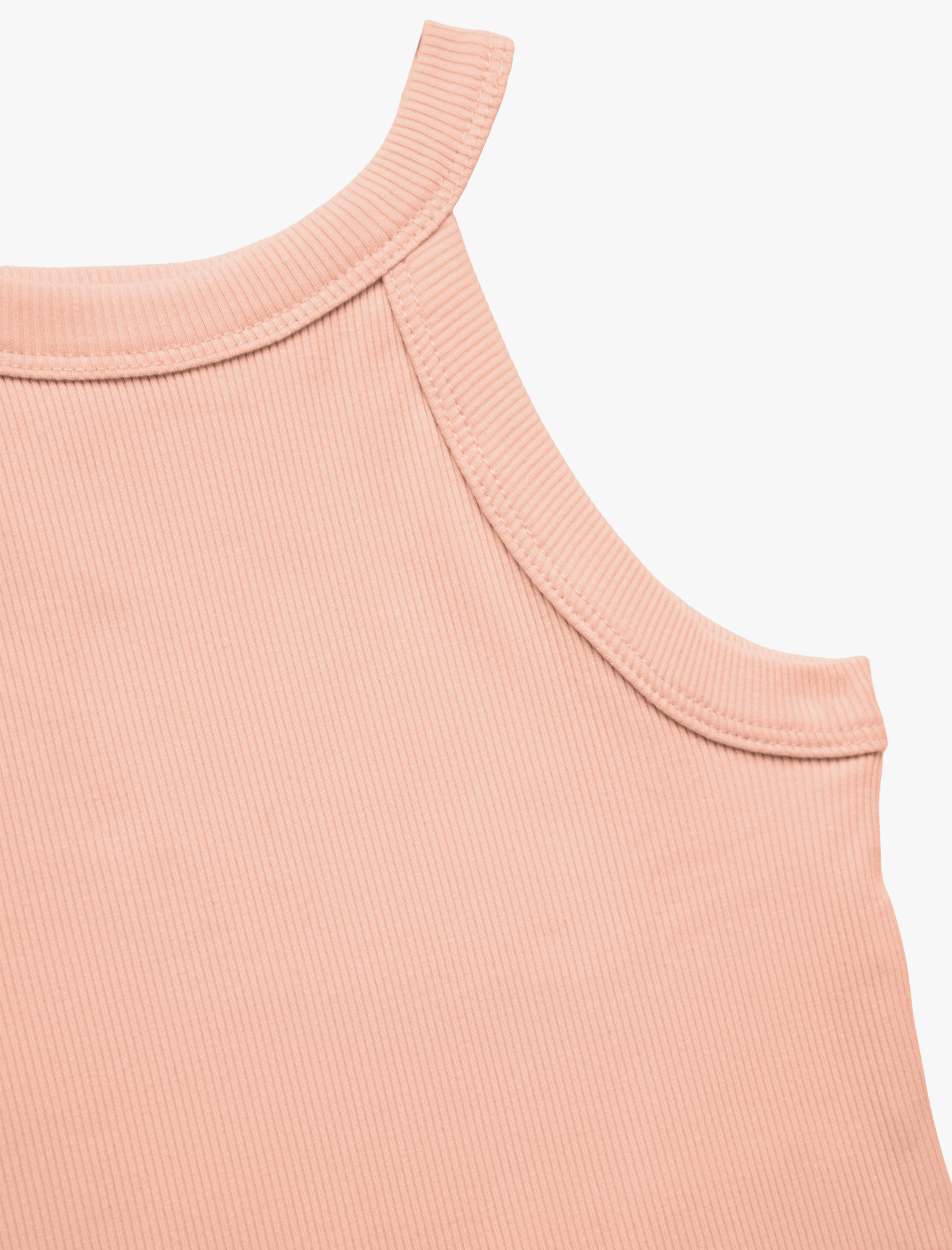  Kız Çocuk Pamuklu Kolsuz Halter Yaka Slim Fit Crop Atlet