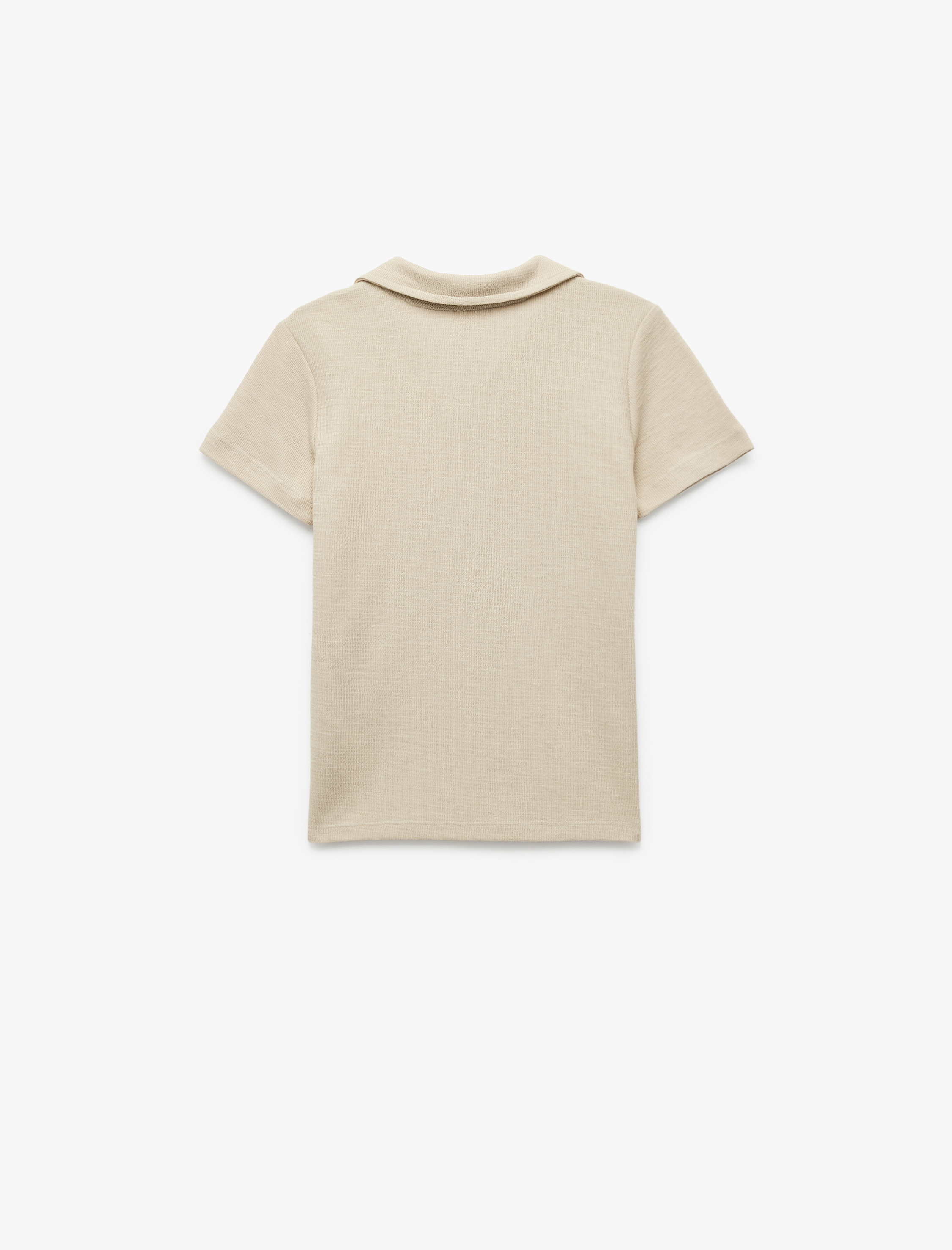  Erkek Çocuk Polo Yaka Kısa Kollu Tişört