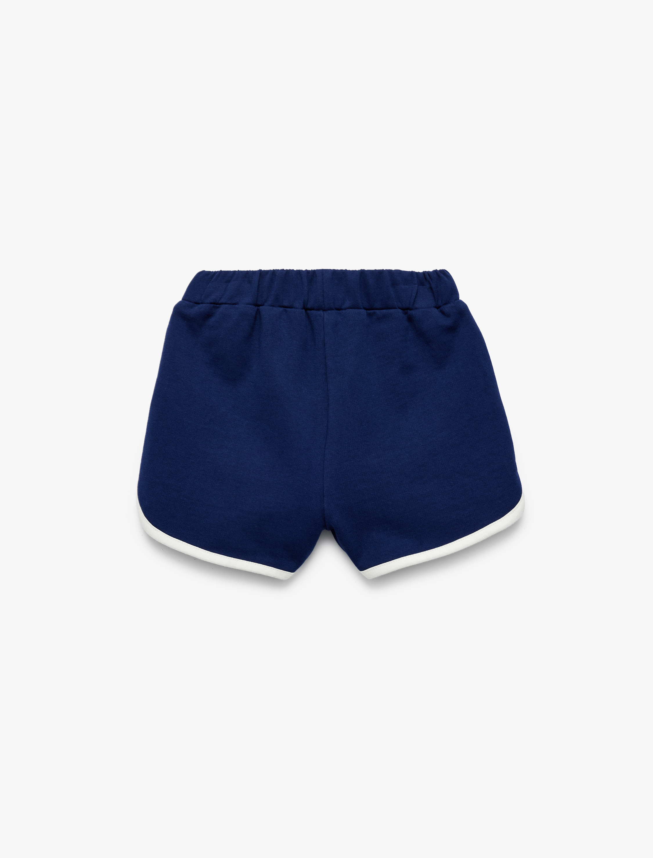  Kız Çocuk Pamuklu Beli Bağlamalı Baskılı Şort