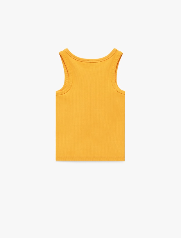 Pamuklu Bisiklet Yaka Kolsuz Kaşkorse Basic Atlet_1