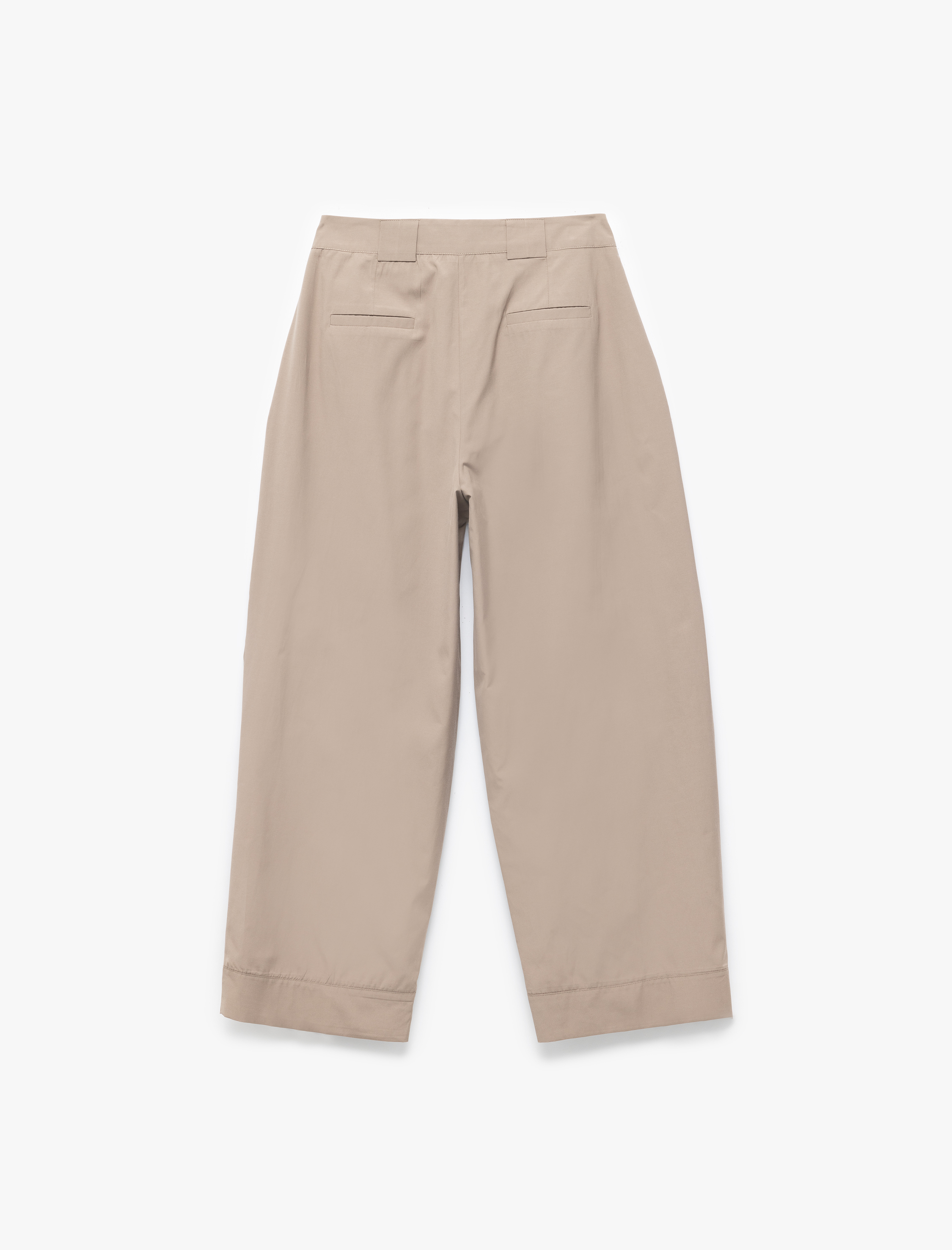   Normal Bel Rahat Kalıp Çıtçıt Düğme Detaylı Cepli Paraşüt Pantolon