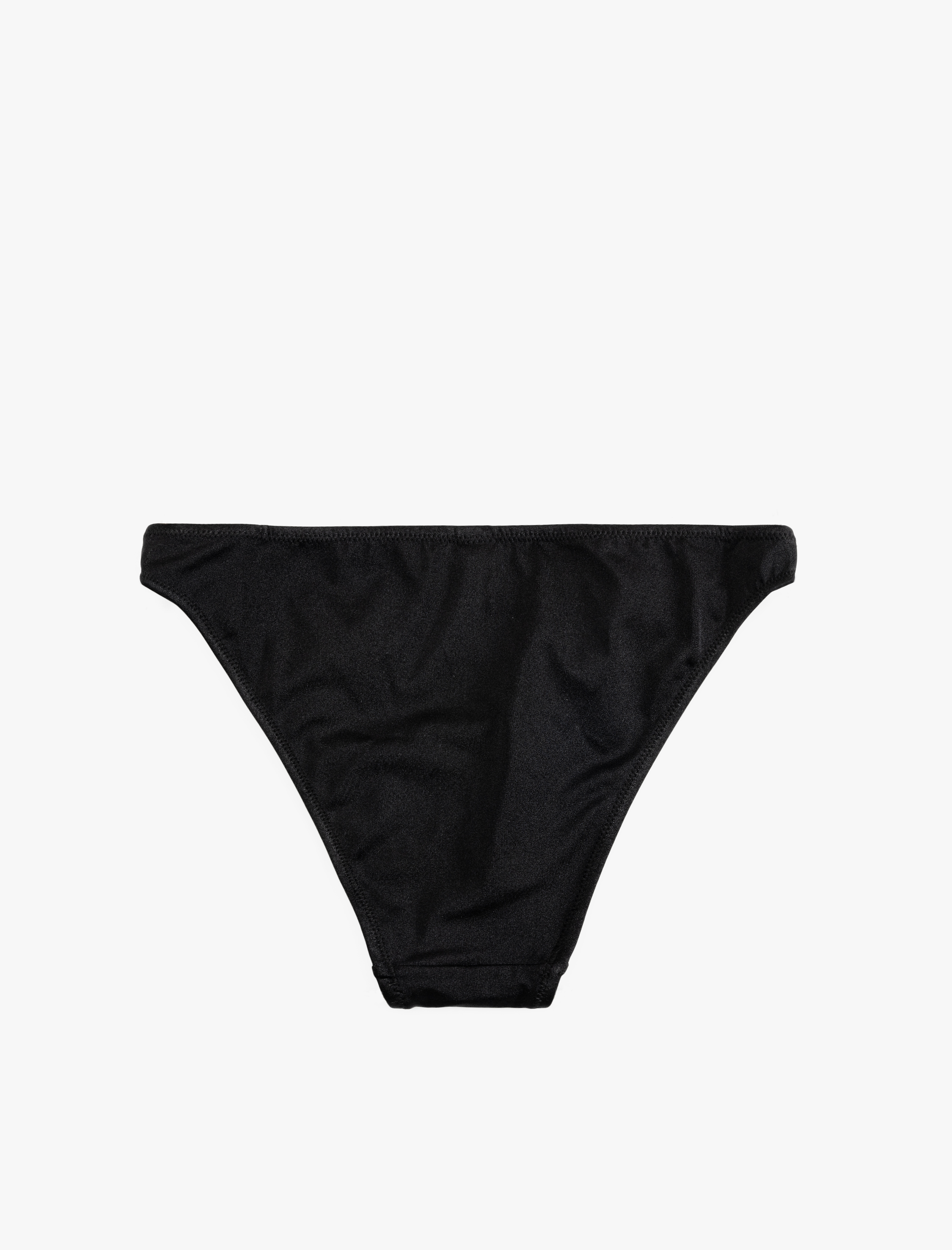   Parlak Yüksek Bel Bikini Altı