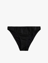 Astarlı Parlak Yüksek Bel Bikini Altı